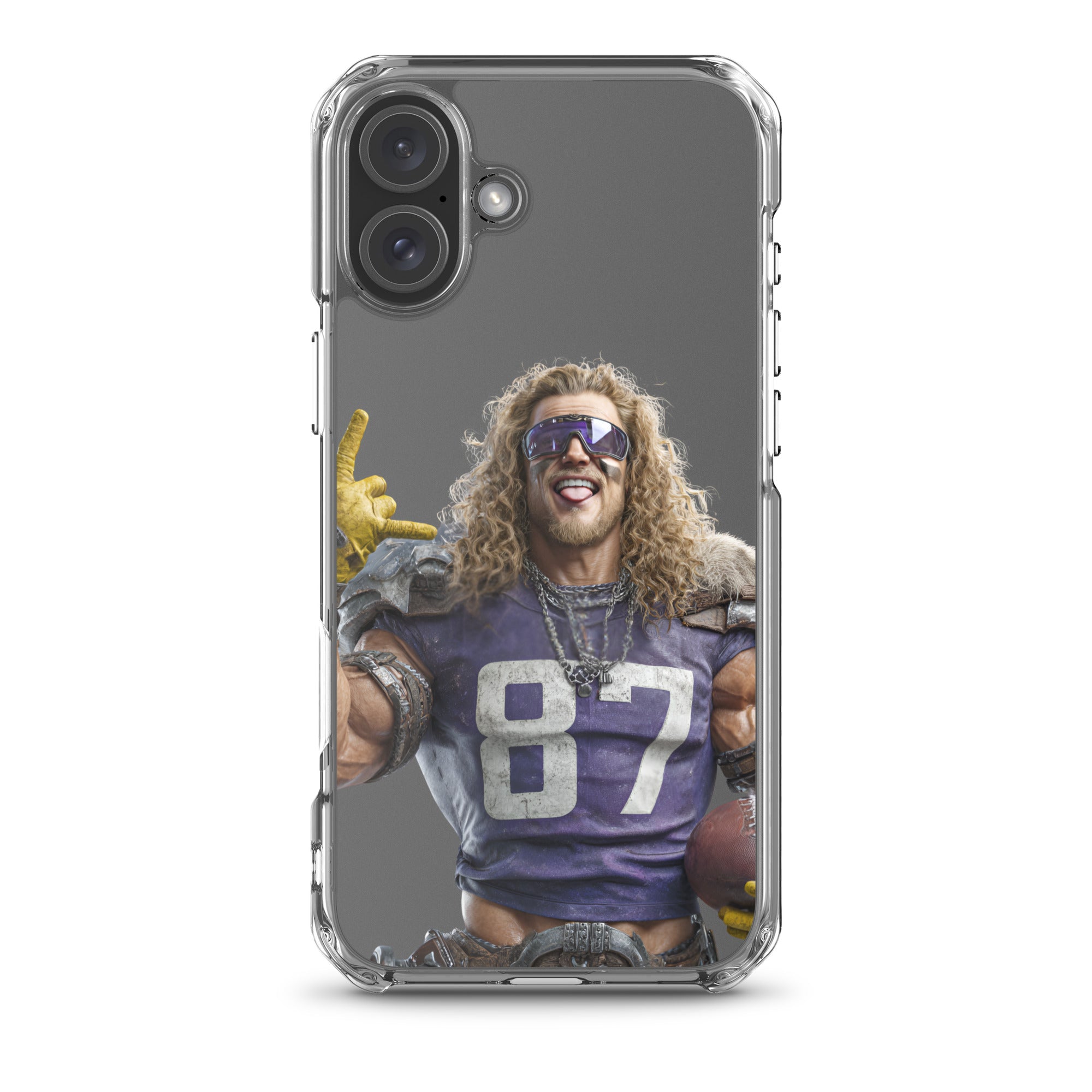 Viking 6 Clear Case for iPhone® iPhone 16 Plus