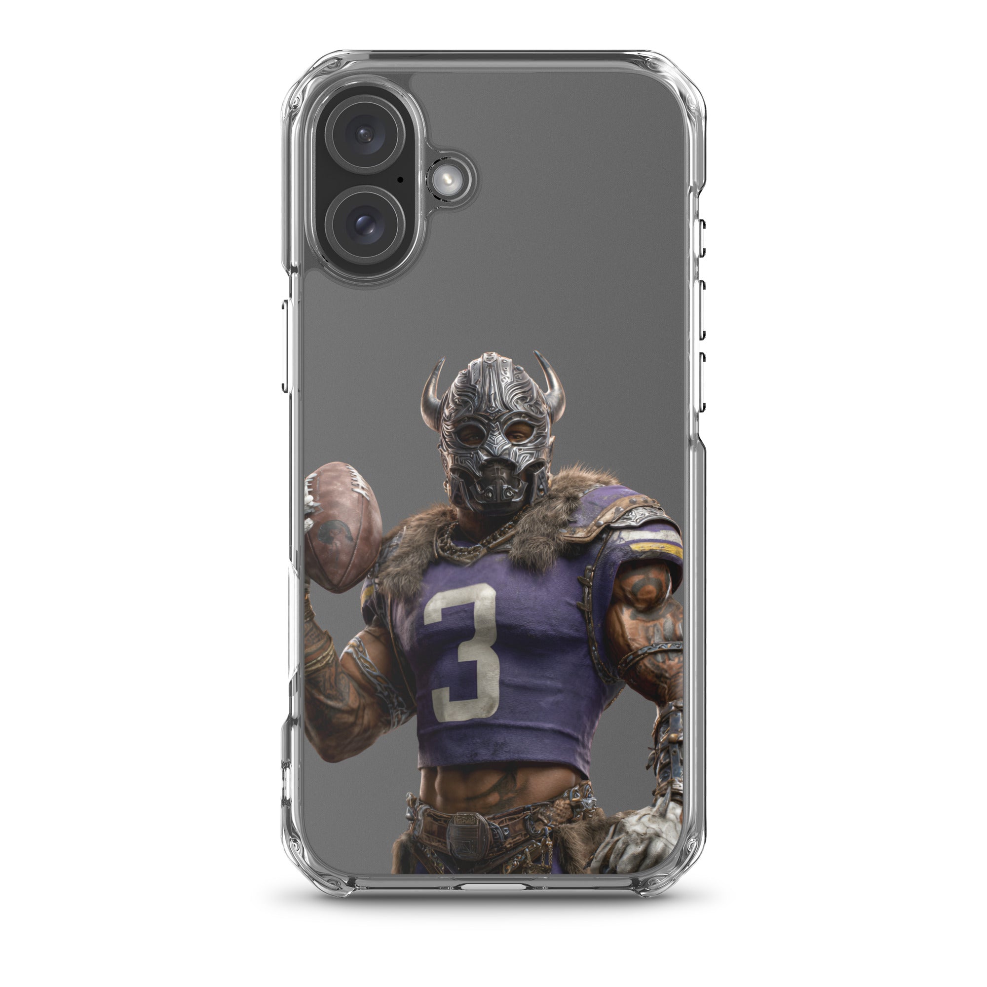 Viking 7 Clear Case for iPhone® iPhone 16 Plus