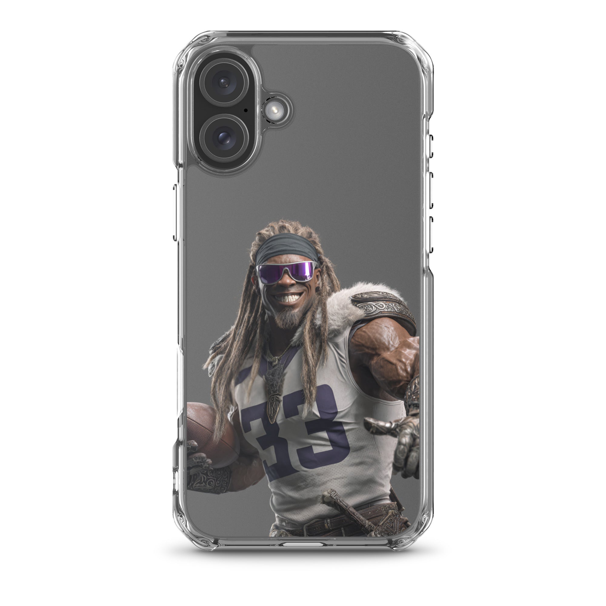 Viking 8 Clear Case for iPhone® iPhone 16 Plus
