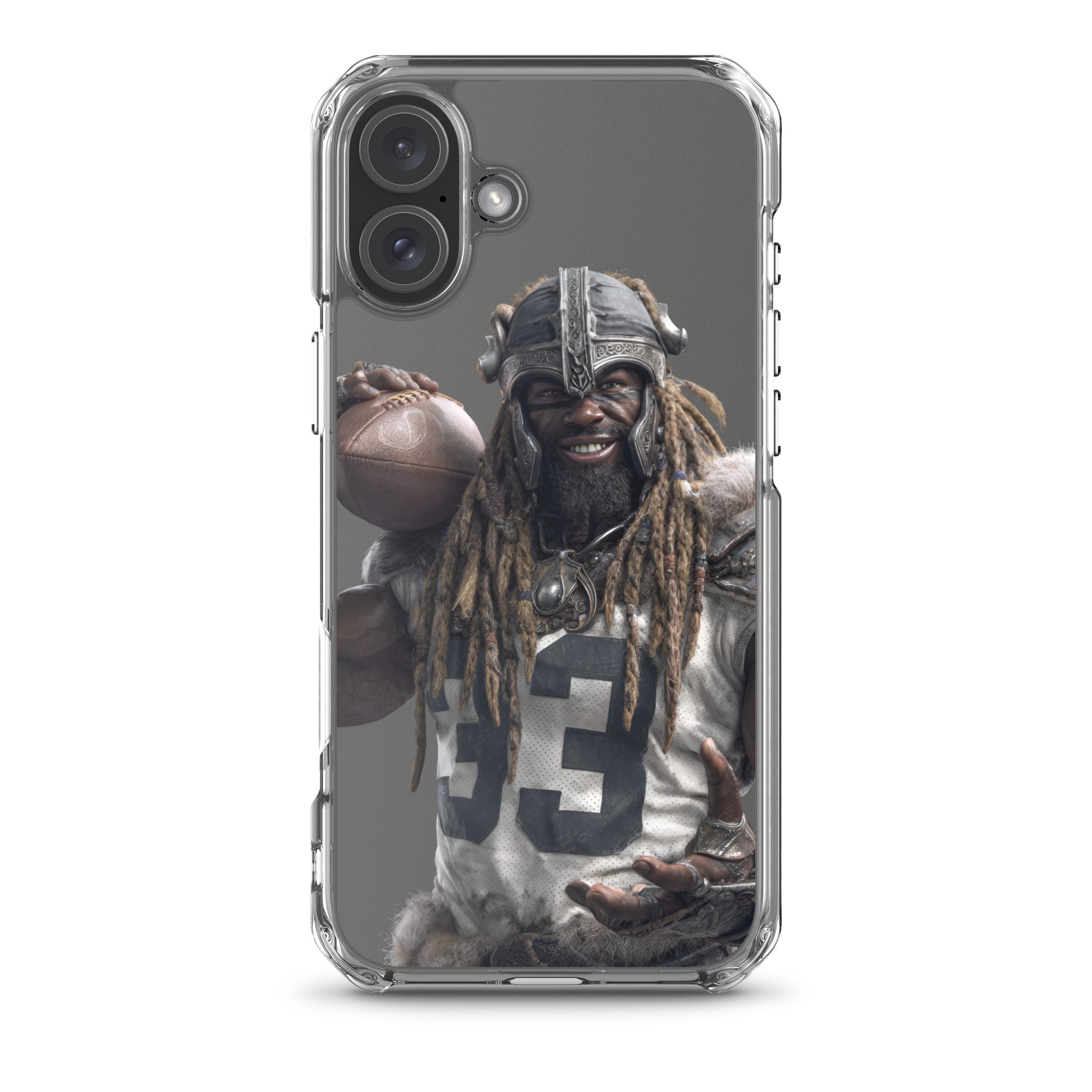 Viking 9 Clear Case for iPhone® iPhone 16 Plus