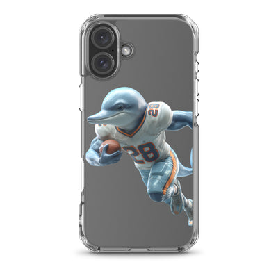 Dolphin 2 Clear Case for iPhone® iPhone 16 Plus