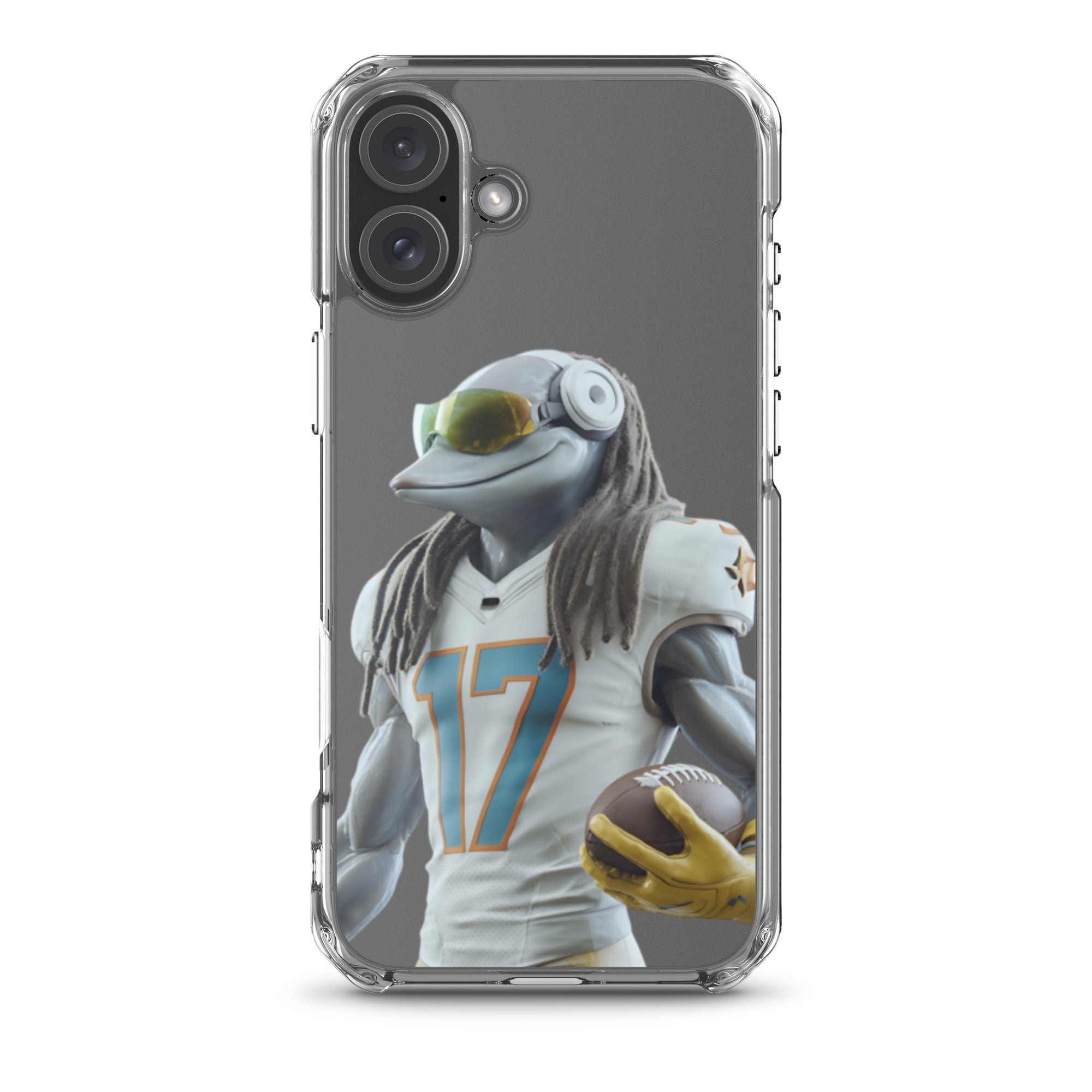 Dolphin 5 Clear Case for iPhone® iPhone 16 Plus