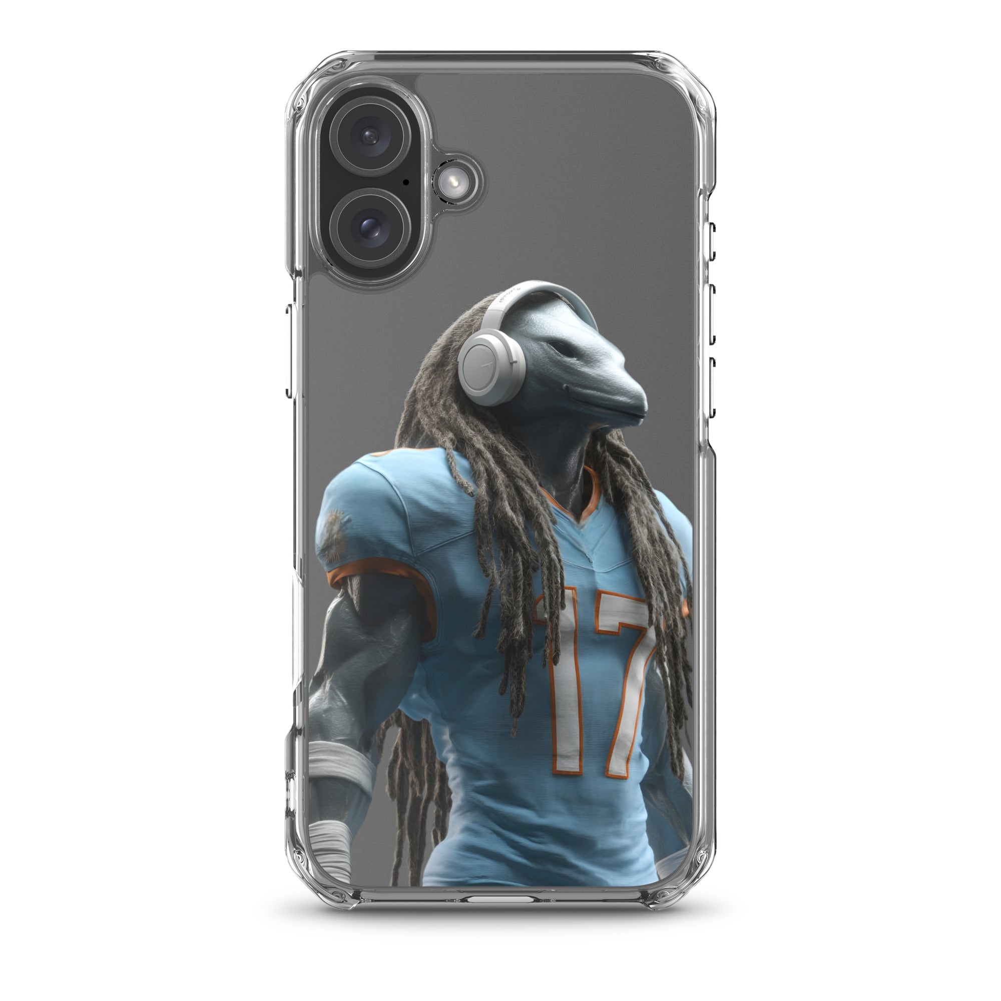 Dolphin 6 Clear Case for iPhone® iPhone 16 Plus