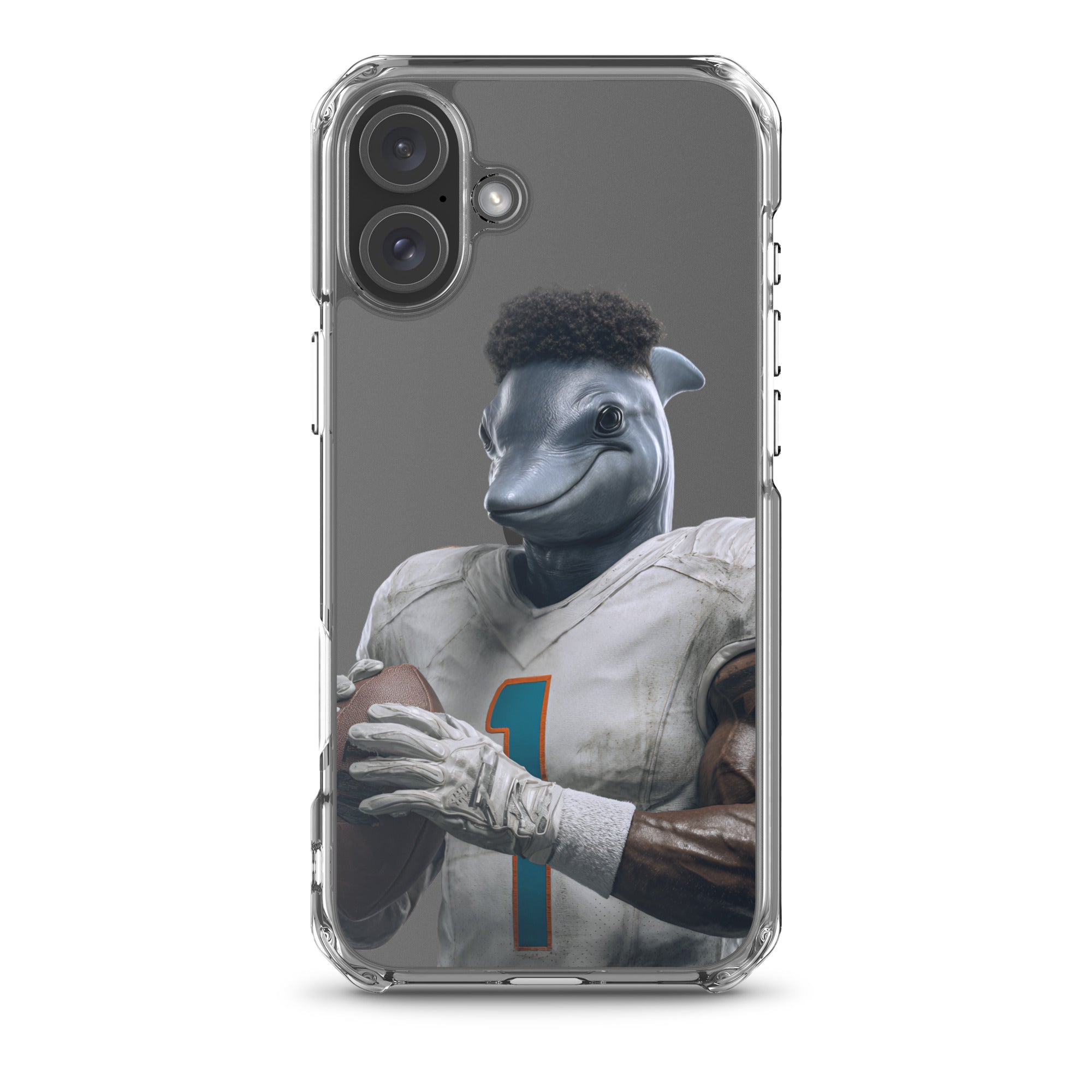 Dolphin 7 Clear Case for iPhone® iPhone 16 Plus