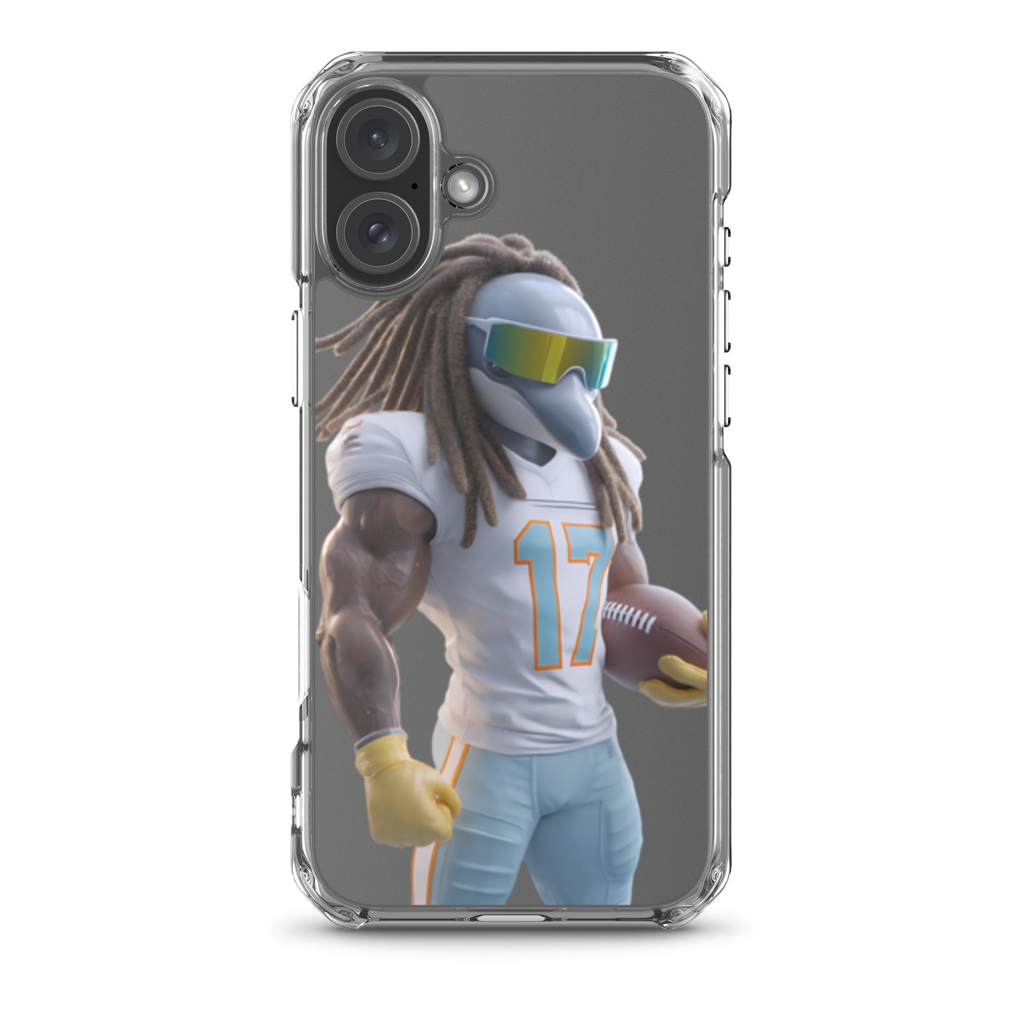 Dolphin 11 Clear Case for iPhone® iPhone 16 Plus