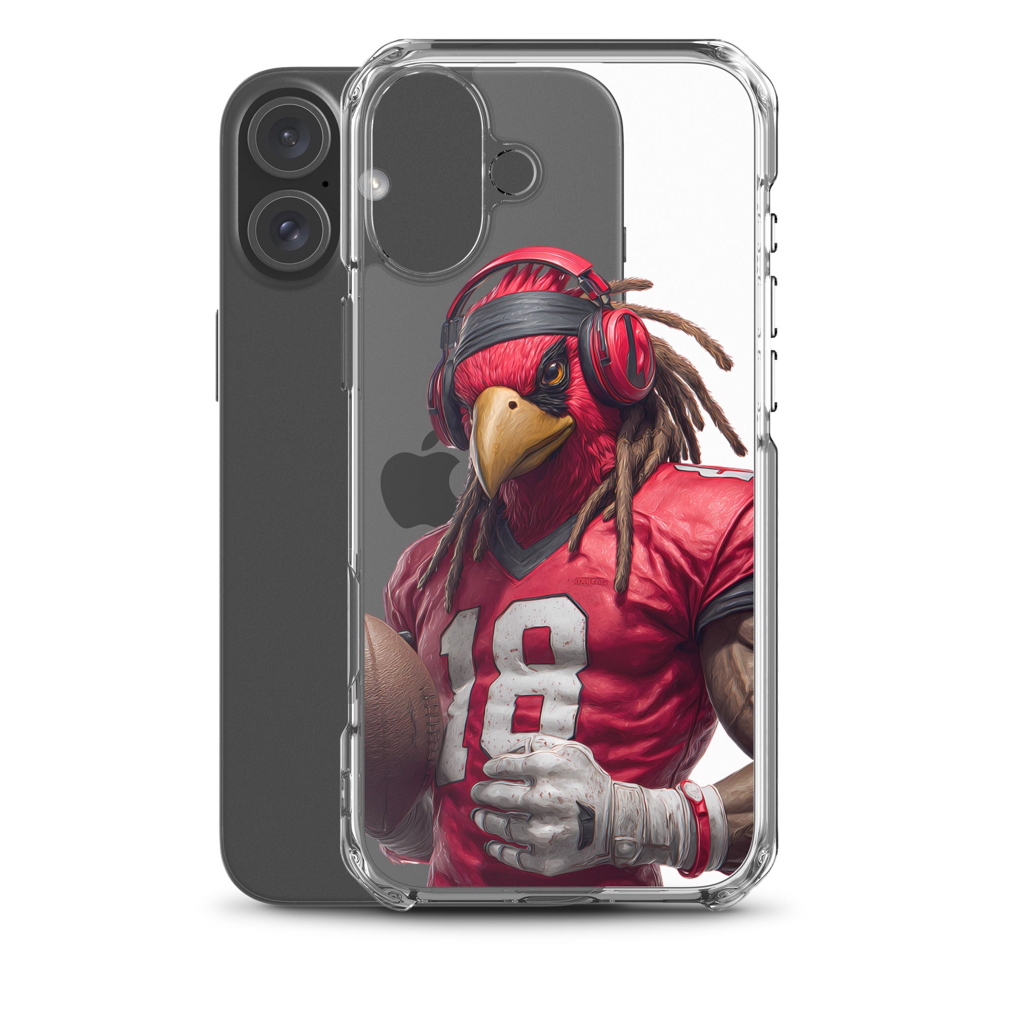 Cardinal 4 Clear Case for iPhone®