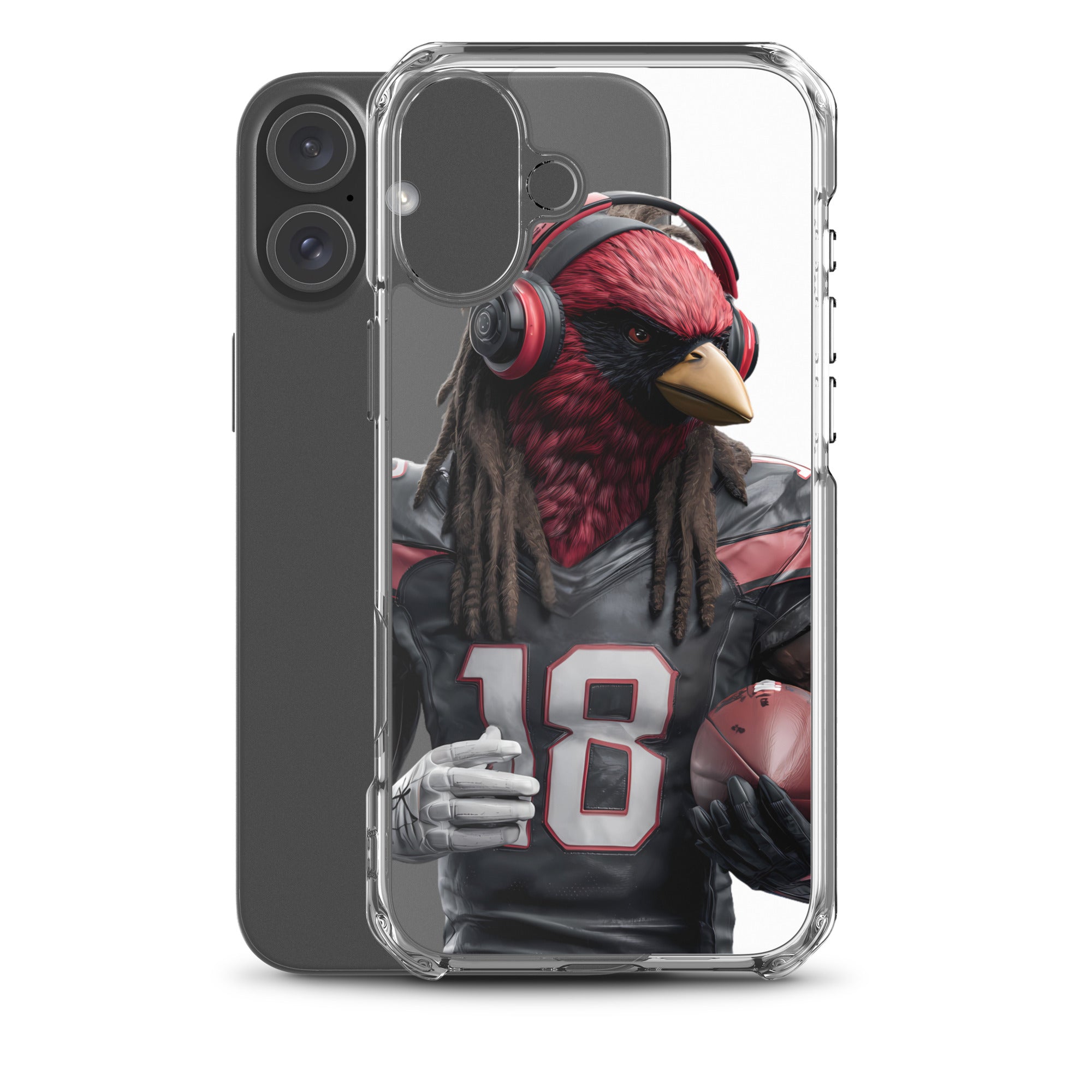 Cardinal 8 Clear Case for iPhone®