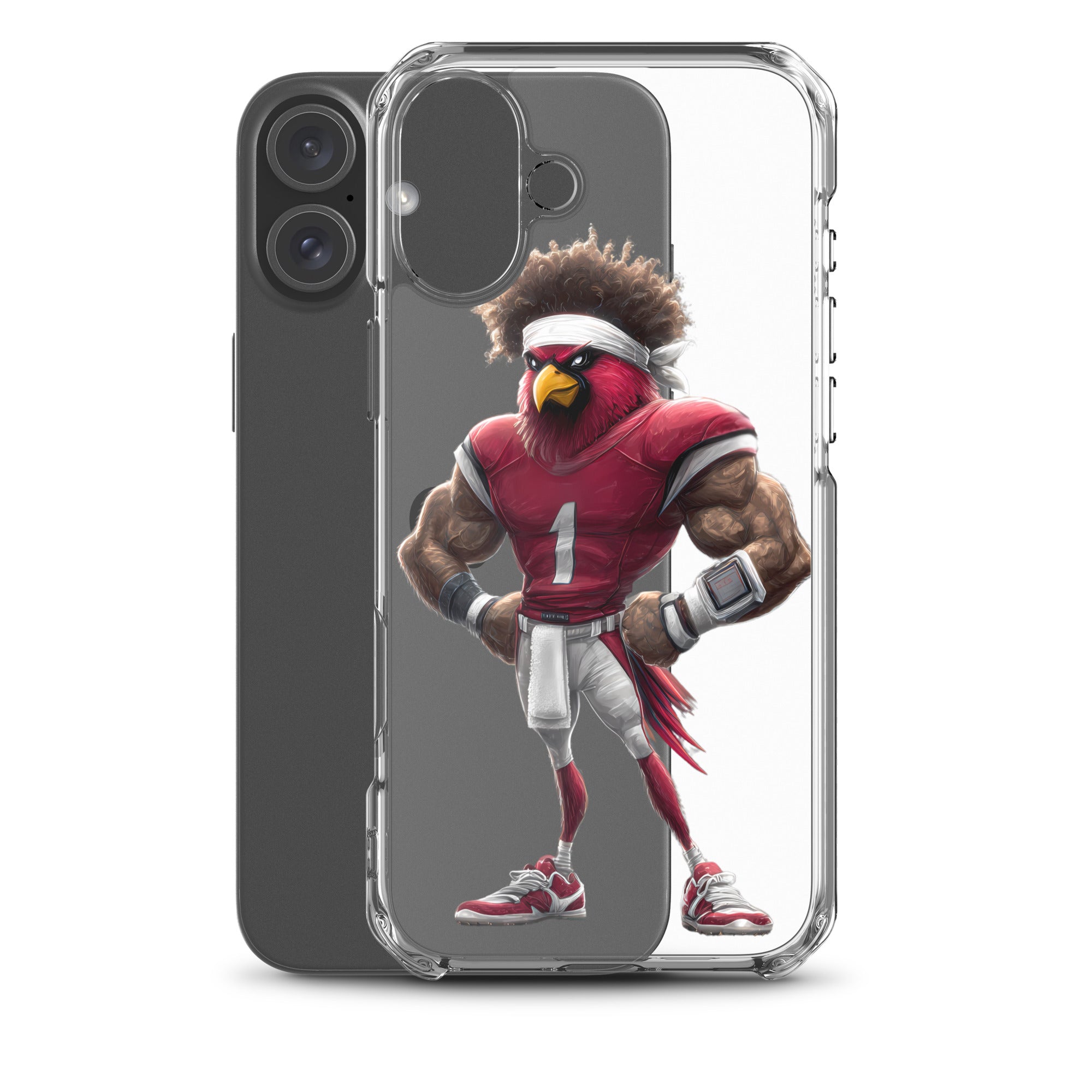 Cardinal 5 Clear Case for iPhone®
