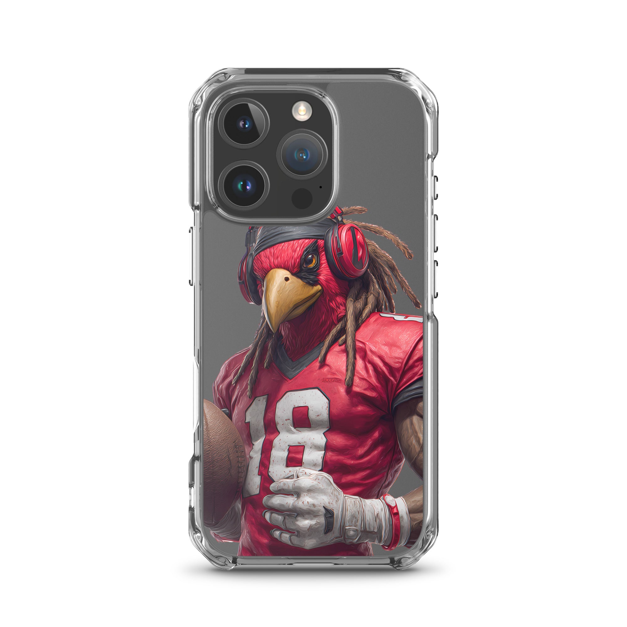 Cardinal 4 Clear Case for iPhone® iPhone 16 Pro