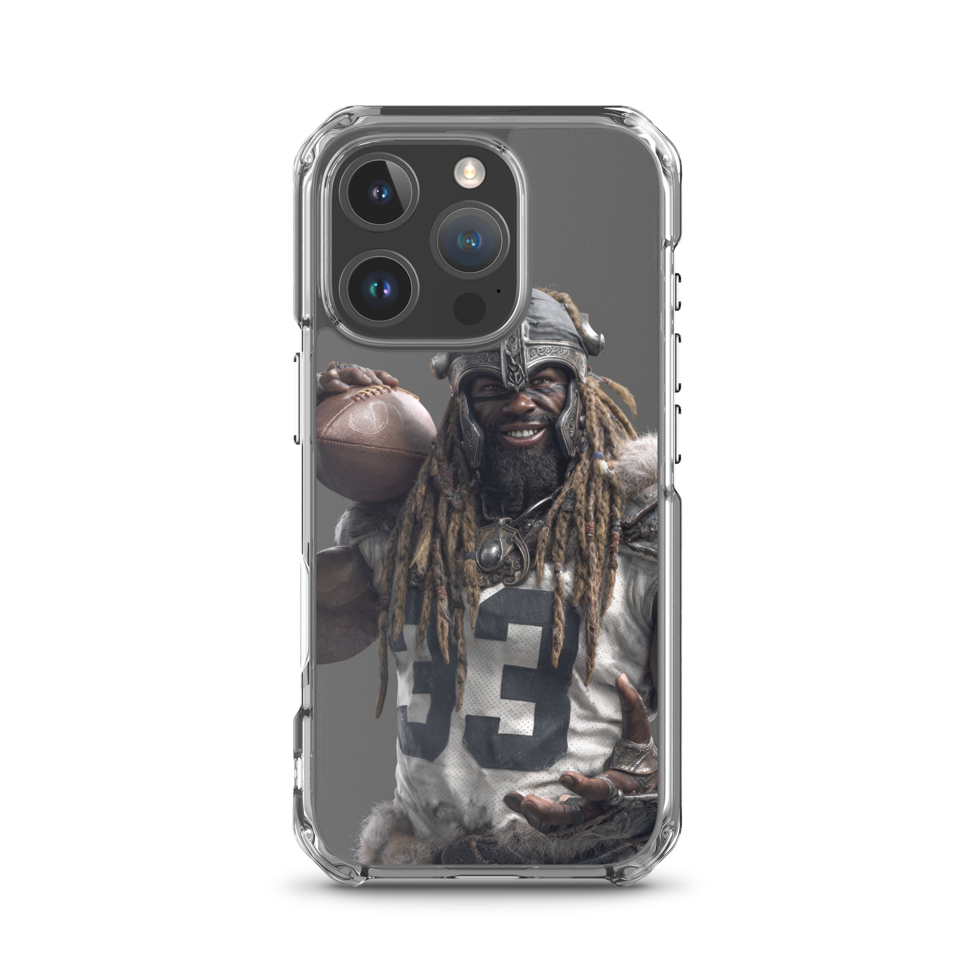 Viking 9 Clear Case for iPhone® iPhone 16 Pro