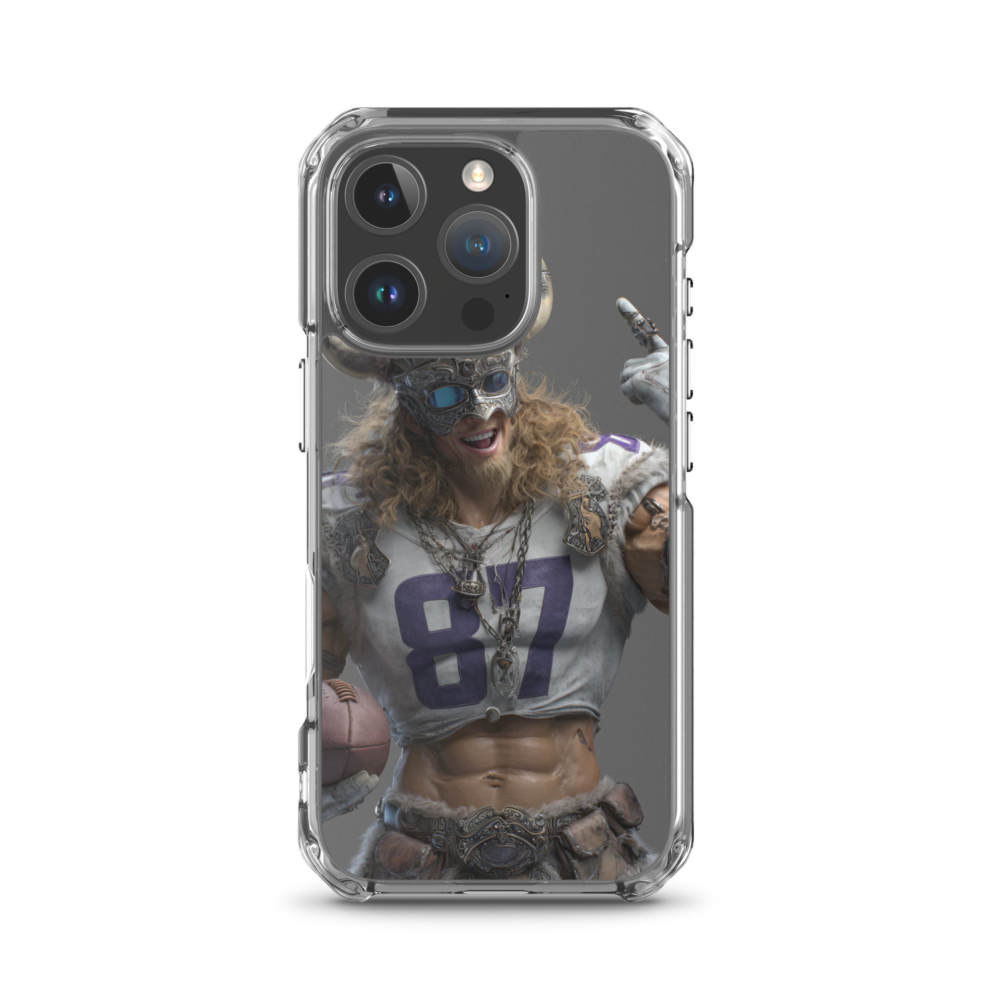 Viking 10 Clear Case for iPhone® iPhone 16 Pro