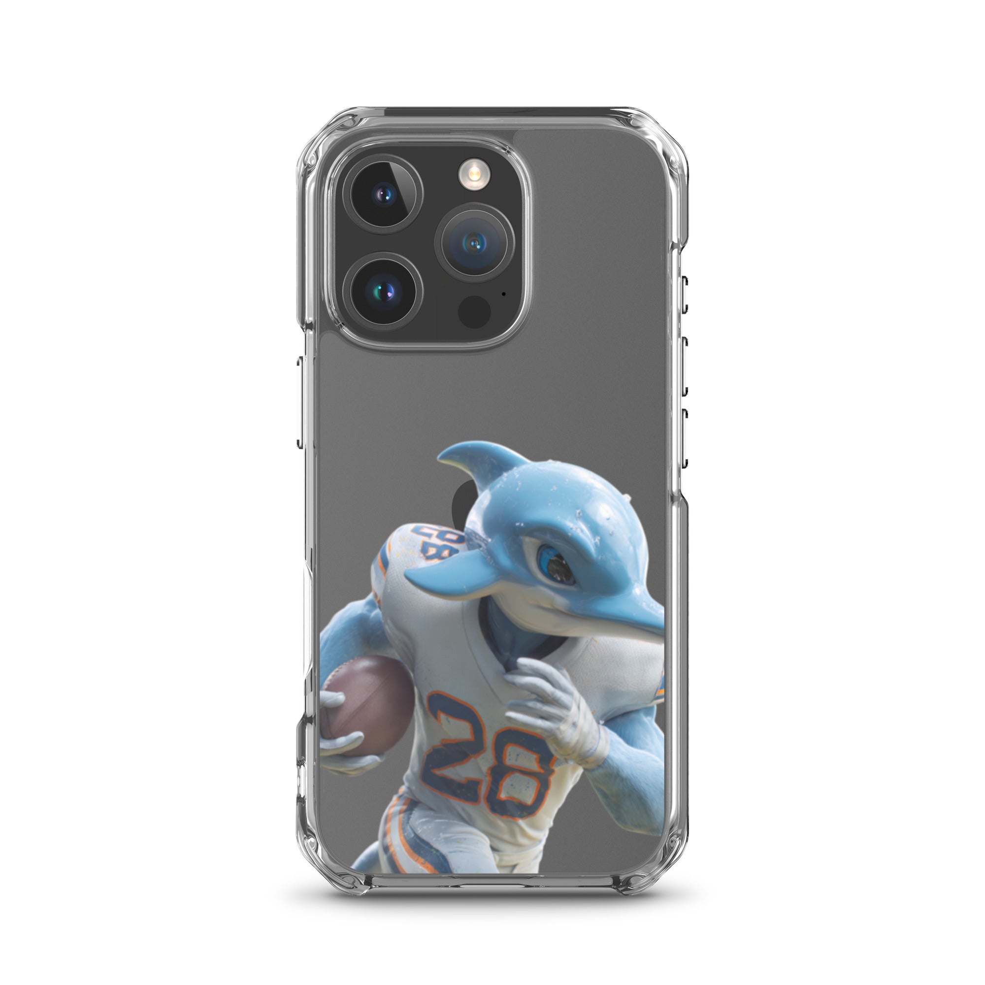 Dolphin 1 Clear Case for iPhone® iPhone 16 Pro