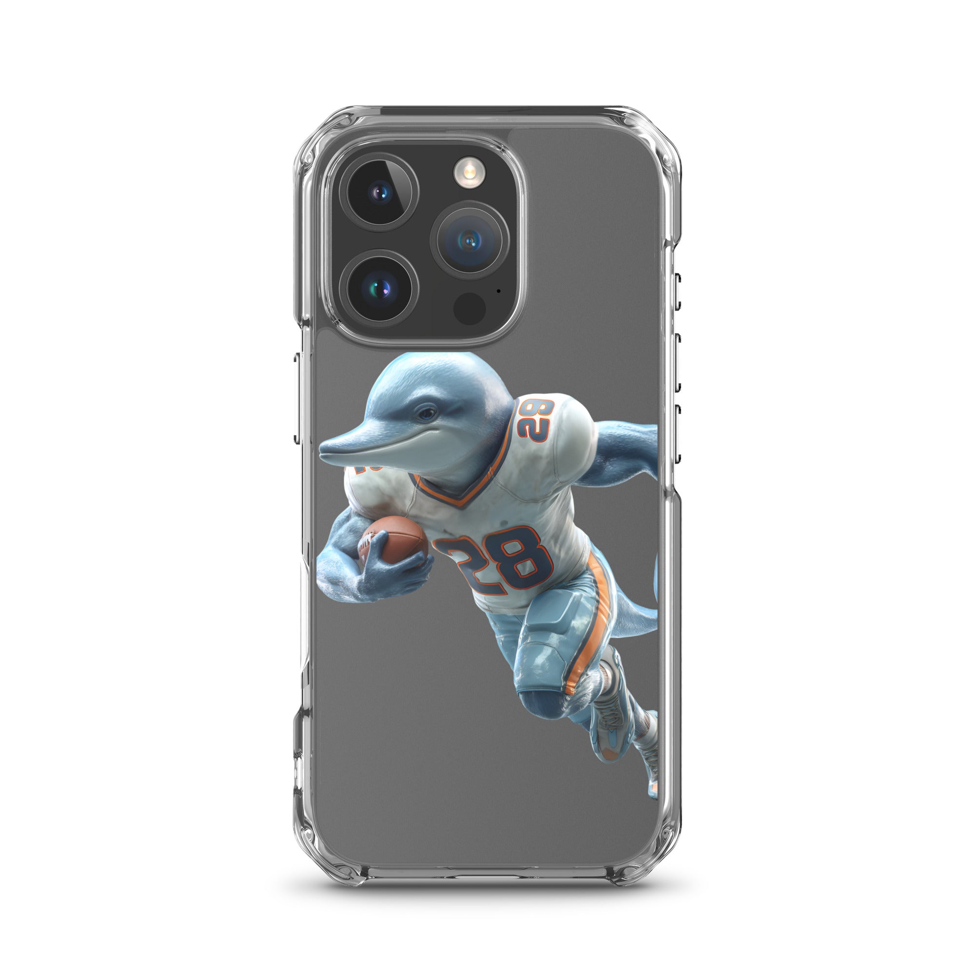 Dolphin 2 Clear Case for iPhone® iPhone 16 Pro