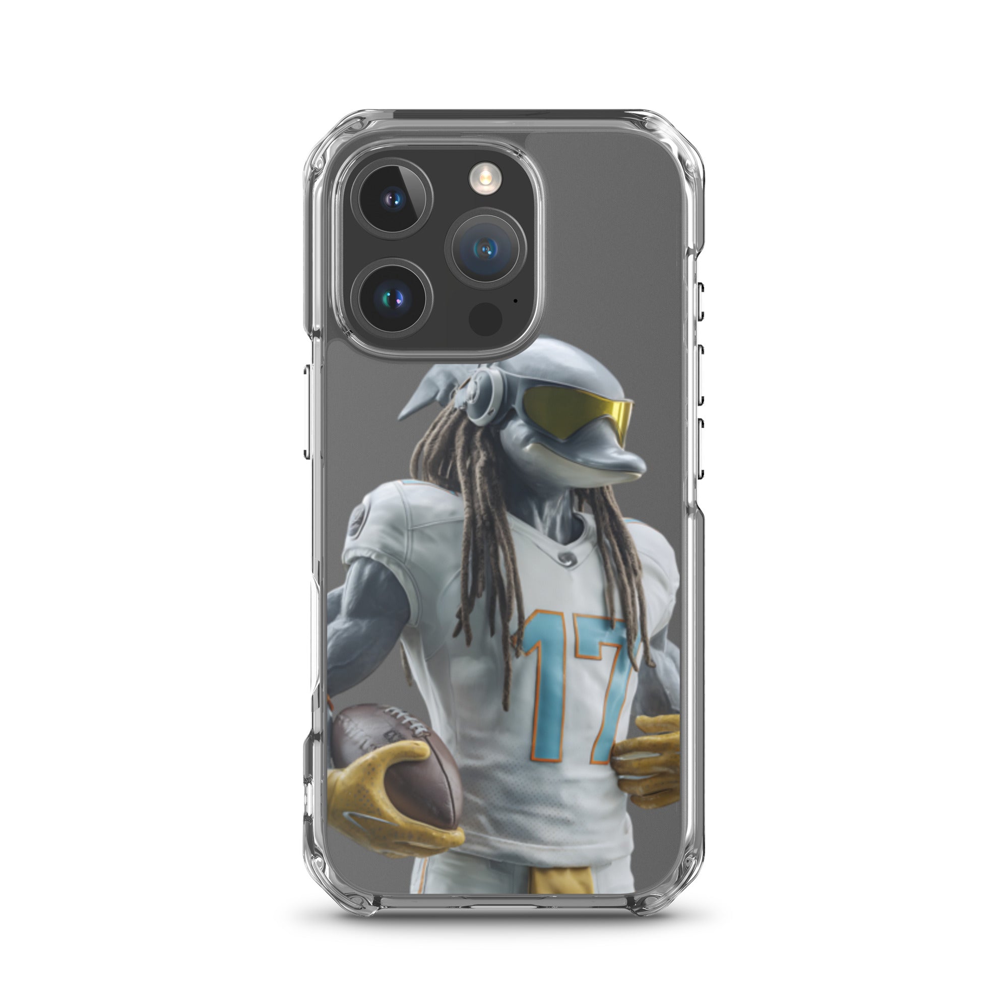 Dolphin 4 Clear Case for iPhone® iPhone 16 Pro
