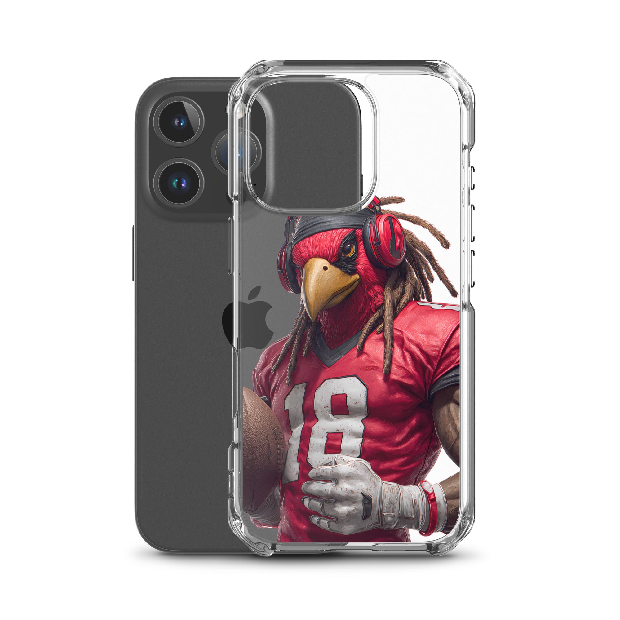 Cardinal 4 Clear Case for iPhone®