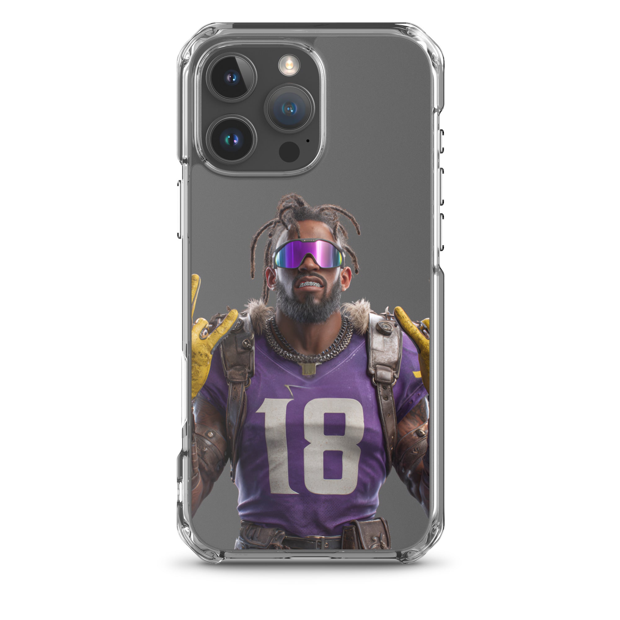 Viking 4 Clear Case for iPhone® iPhone 16 Pro Max