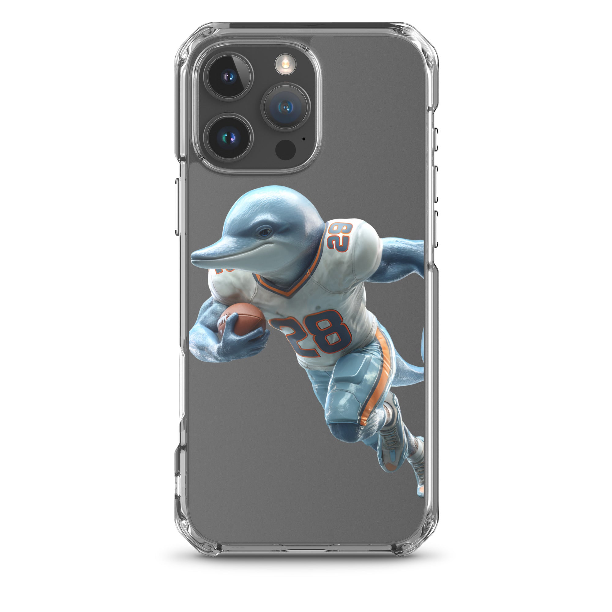 Dolphin 2 Clear Case for iPhone® iPhone 16 Pro Max