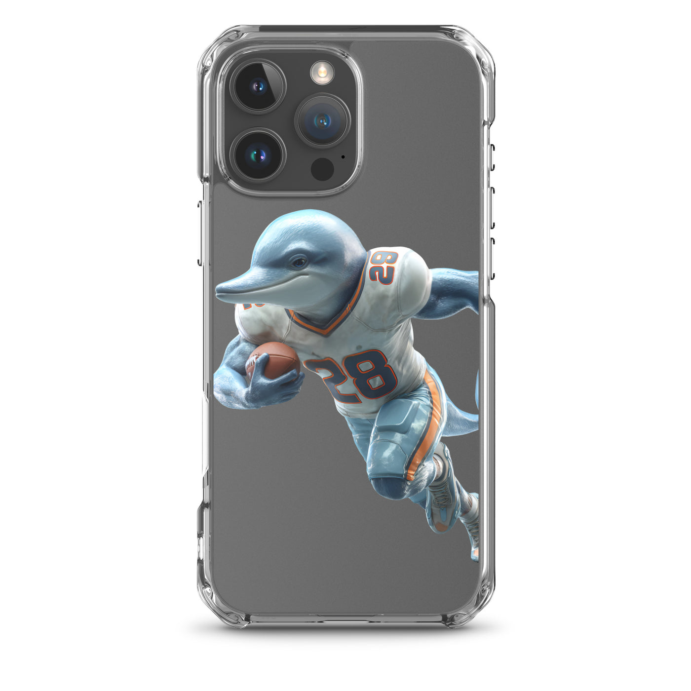 Dolphin 2 Clear Case for iPhone® iPhone 16 Pro Max