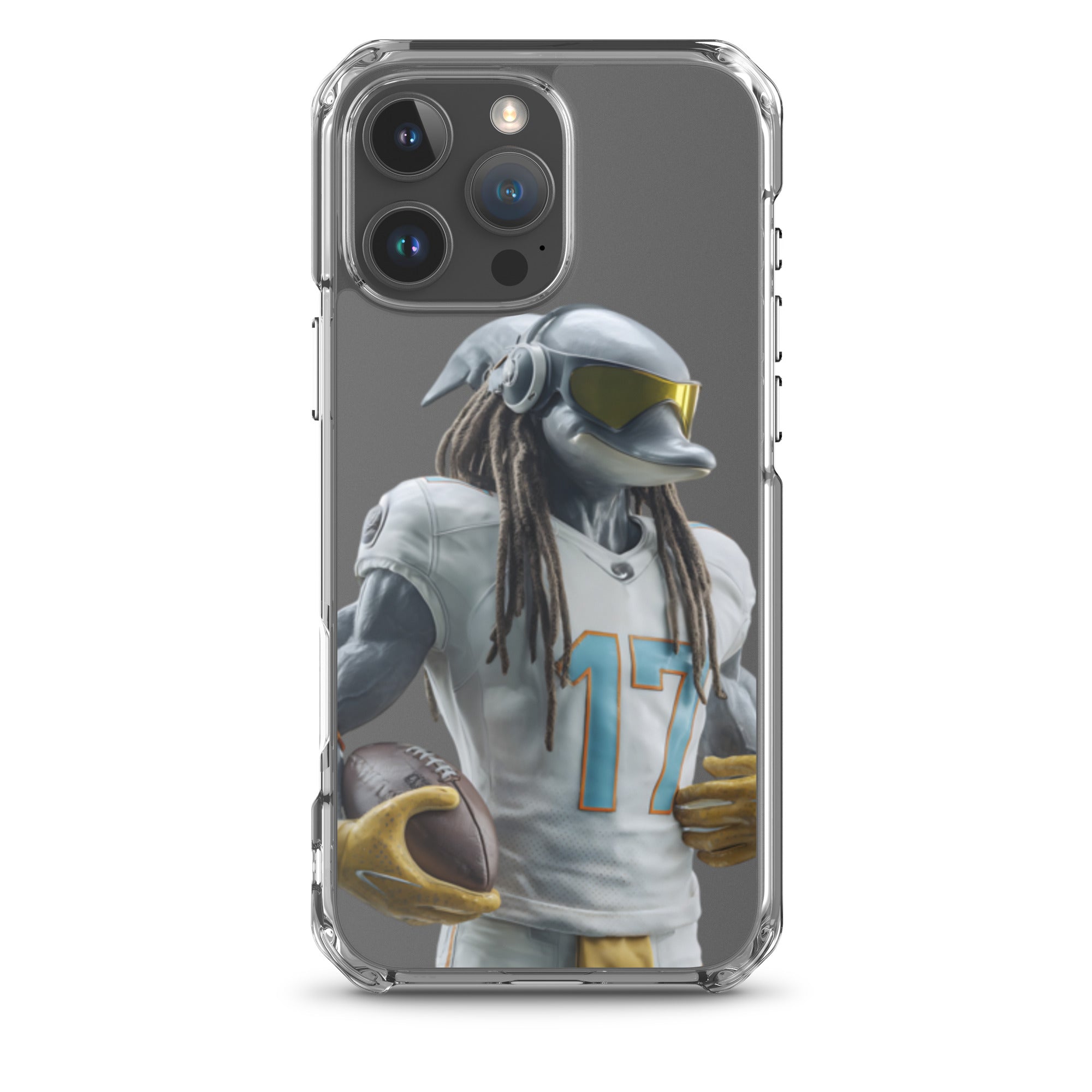 Dolphin 4 Clear Case for iPhone® iPhone 16 Pro Max