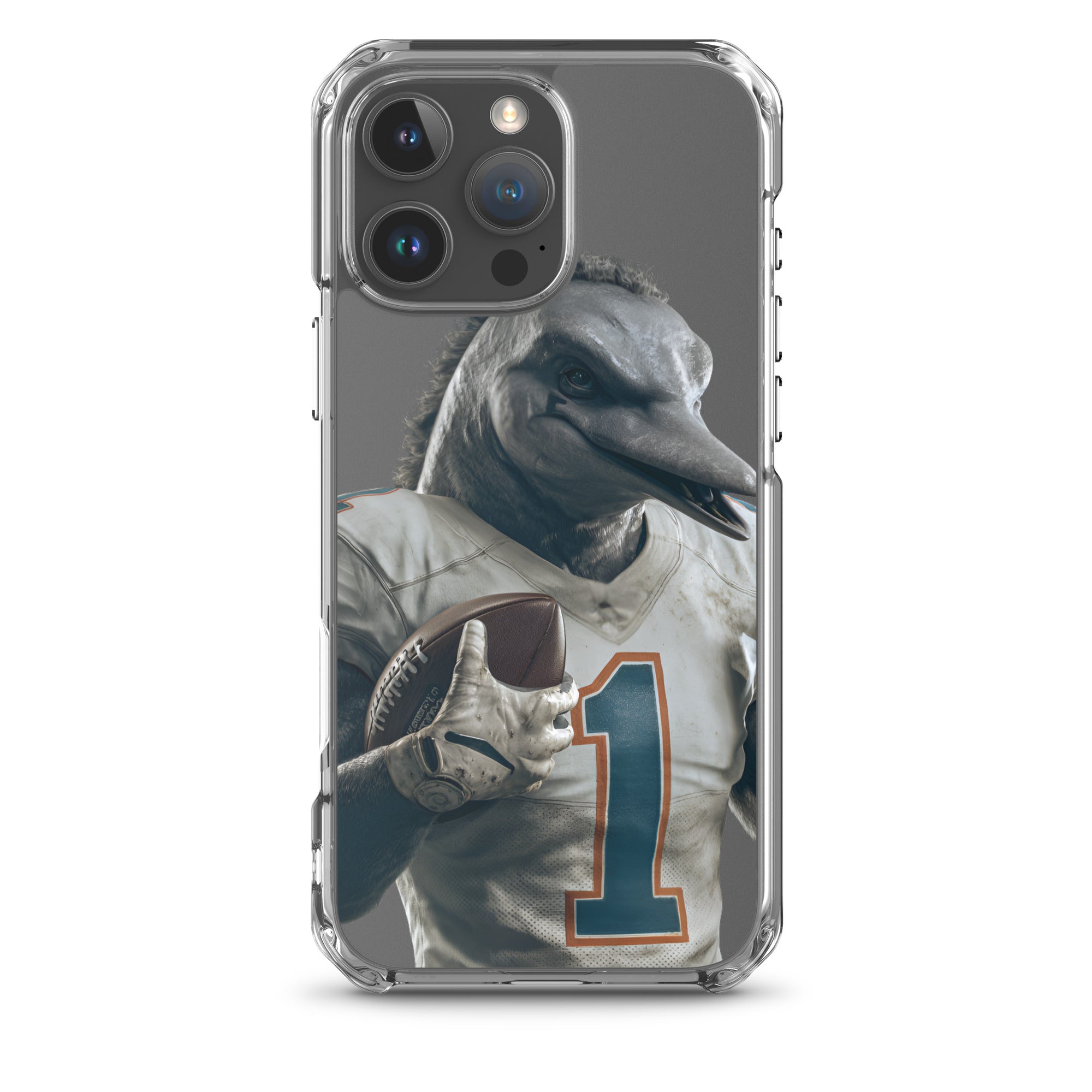 Dolphin 8 Clear Case for iPhone® iPhone 16 Pro Max
