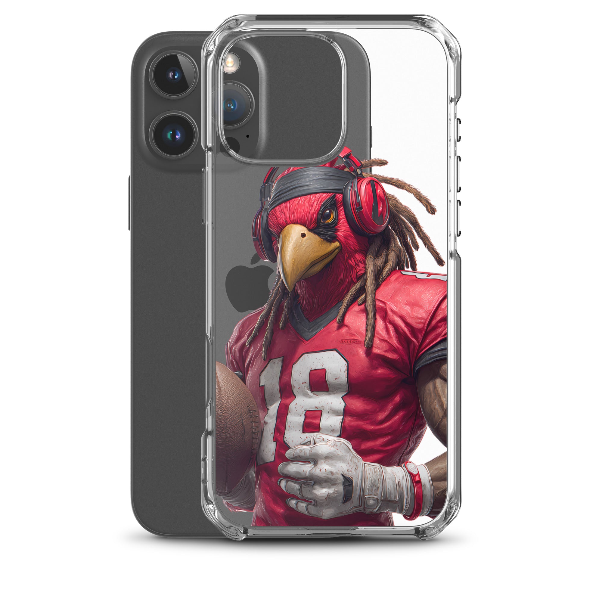 Cardinal 4 Clear Case for iPhone®