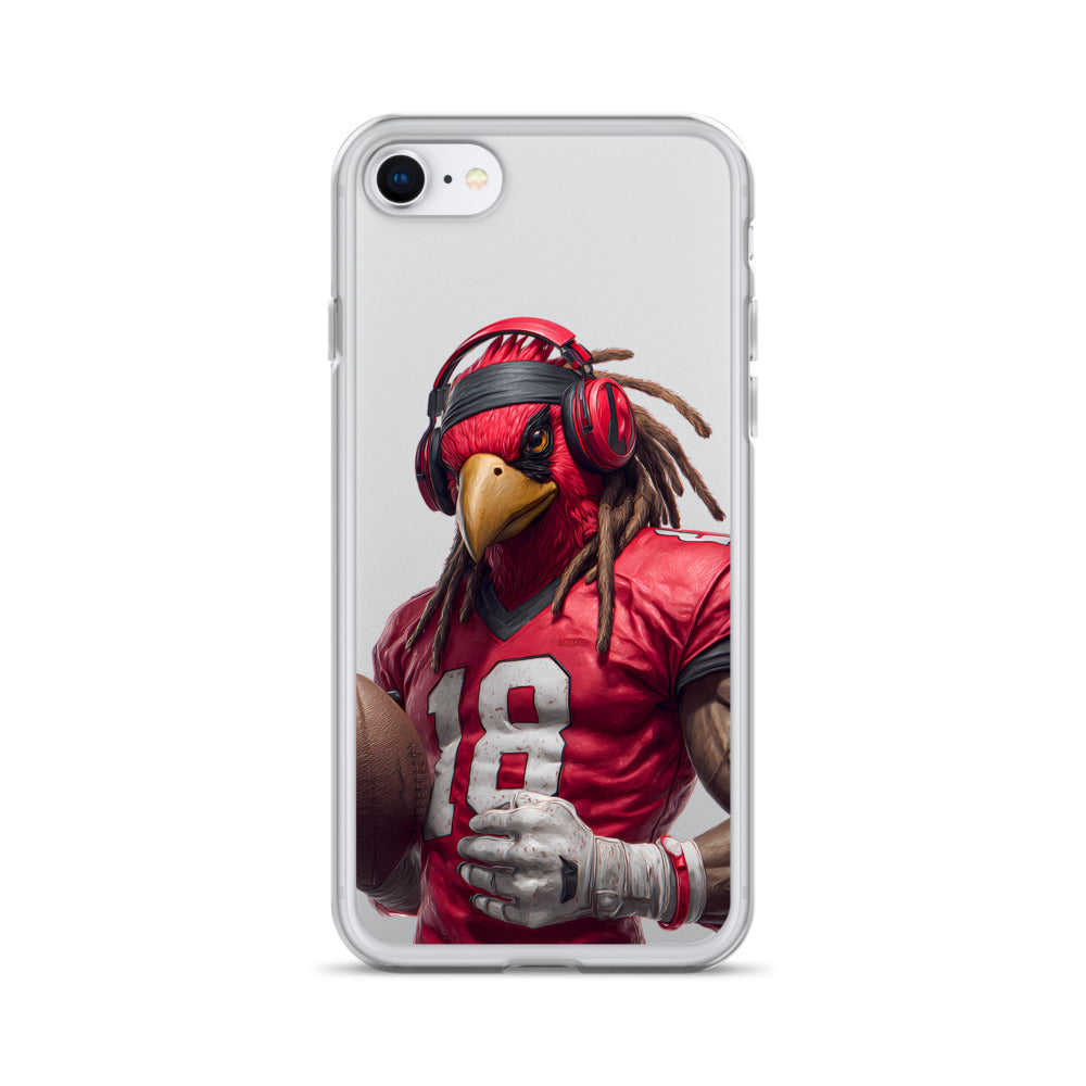 Cardinal 4 Clear Case for iPhone® iPhone SE