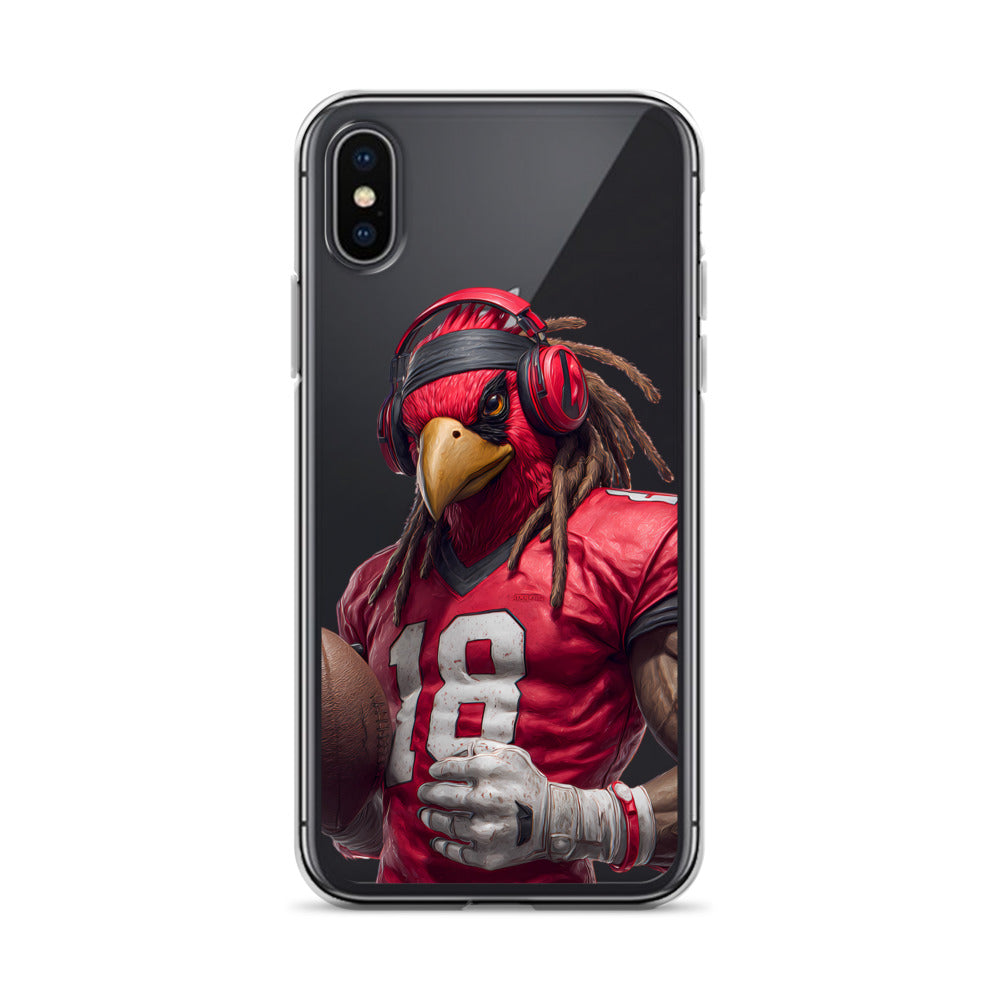 Cardinal 4 Clear Case for iPhone® iPhone X XS