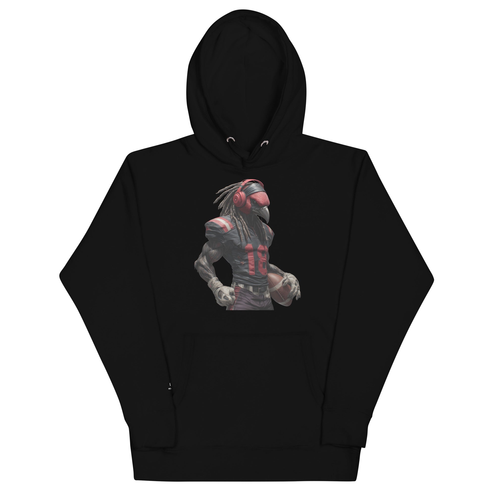 Cardinal 3 Men Unisex Hoodie Black