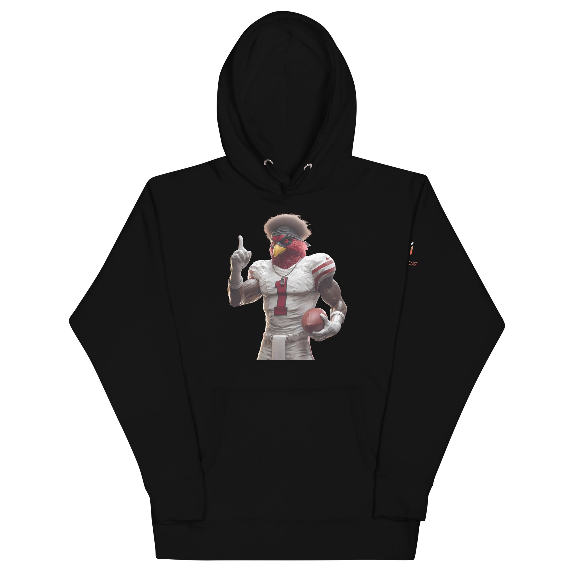 Cardinal 5 Men Unisex Hoodie Black