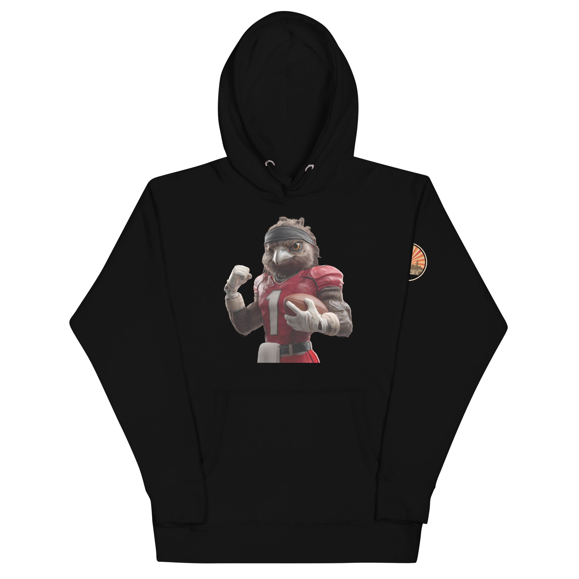 Cardinal 2 Men Unisex Hoodie Black