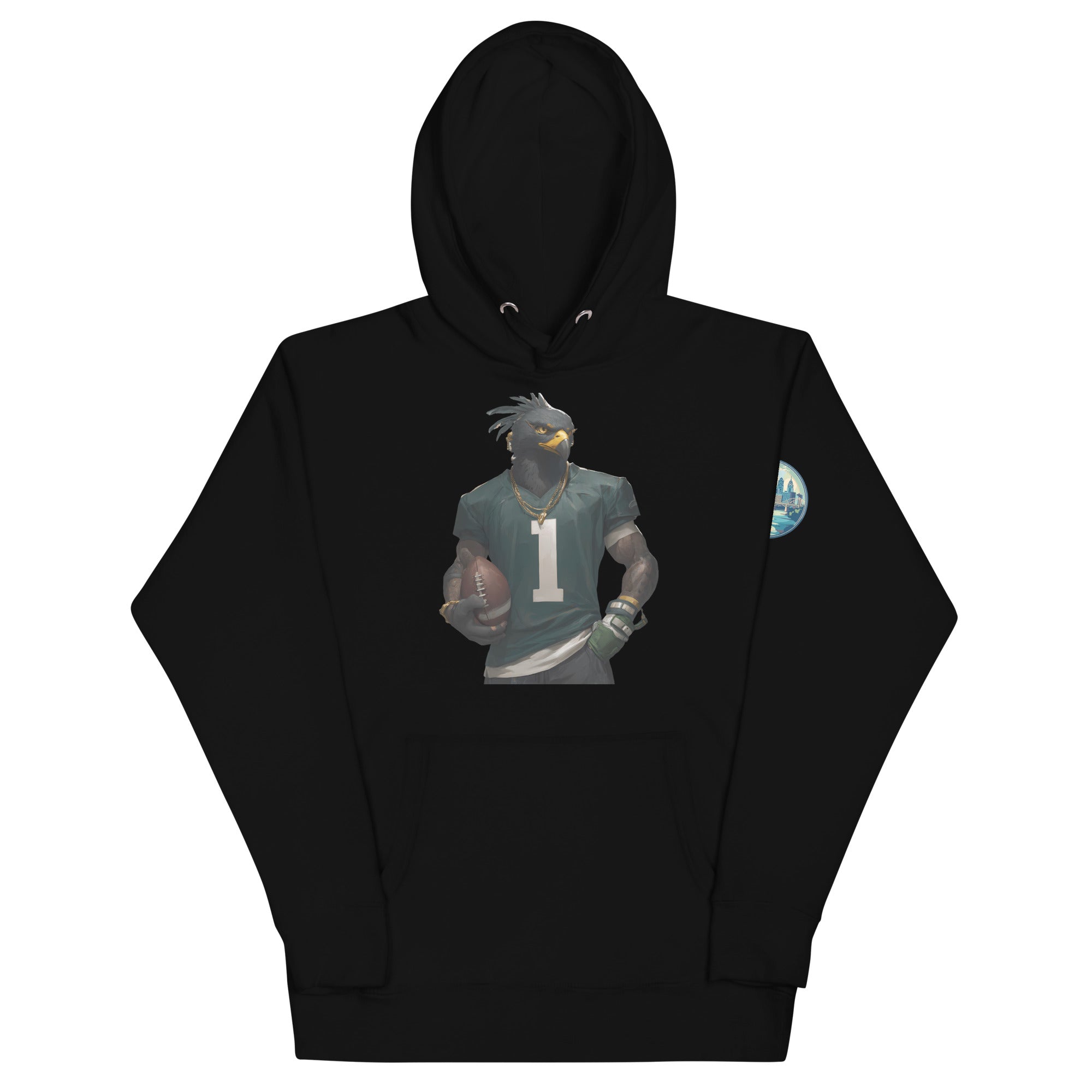Eagle 6 M Unisex Hoodie Black