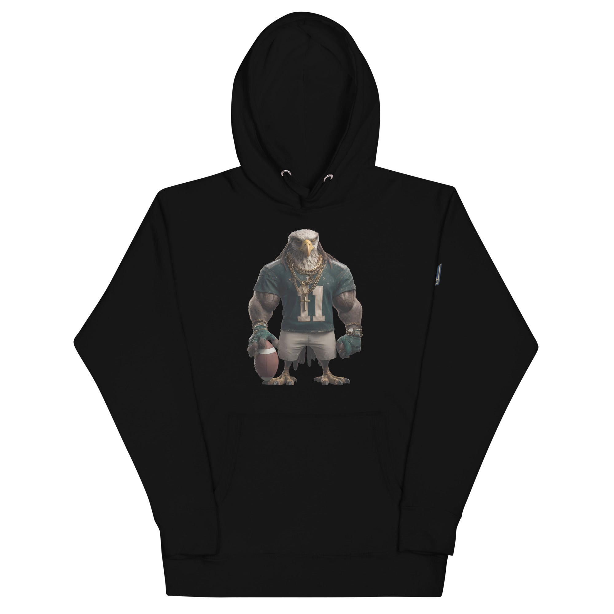 Eagle 8 m Unisex Hoodie Black