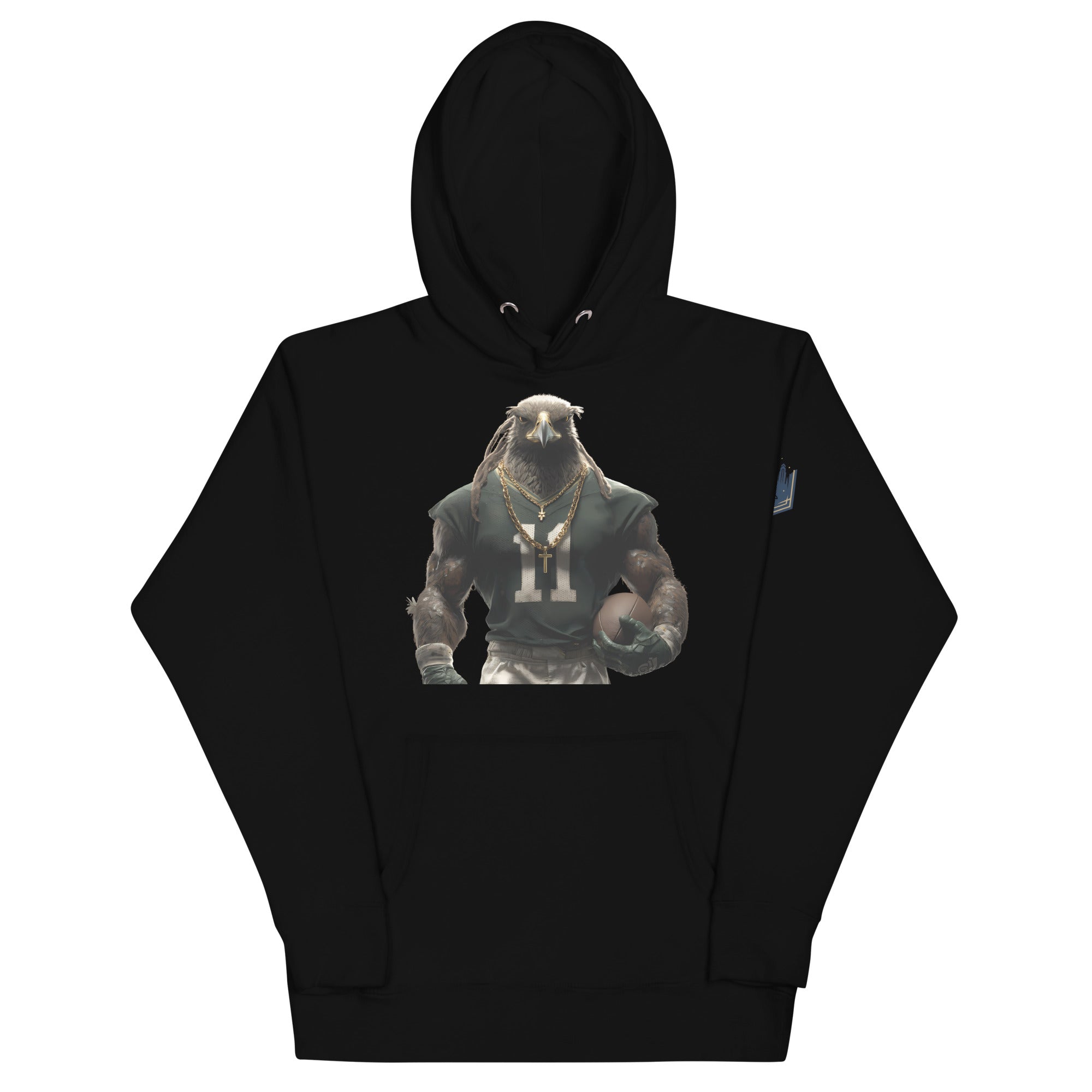 Eagle 9 m Unisex Hoodie Black