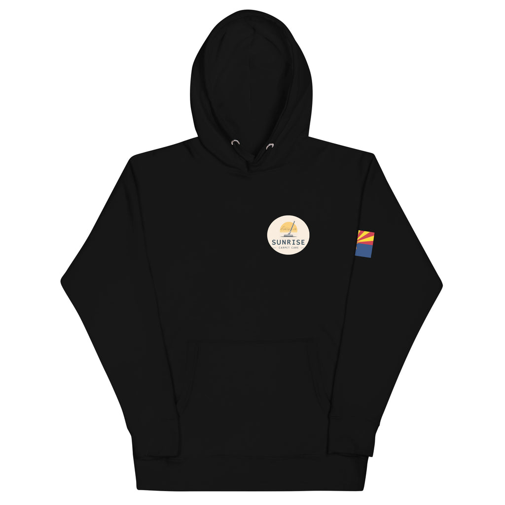 Sunrise 2 Unisex Hoodie Black
