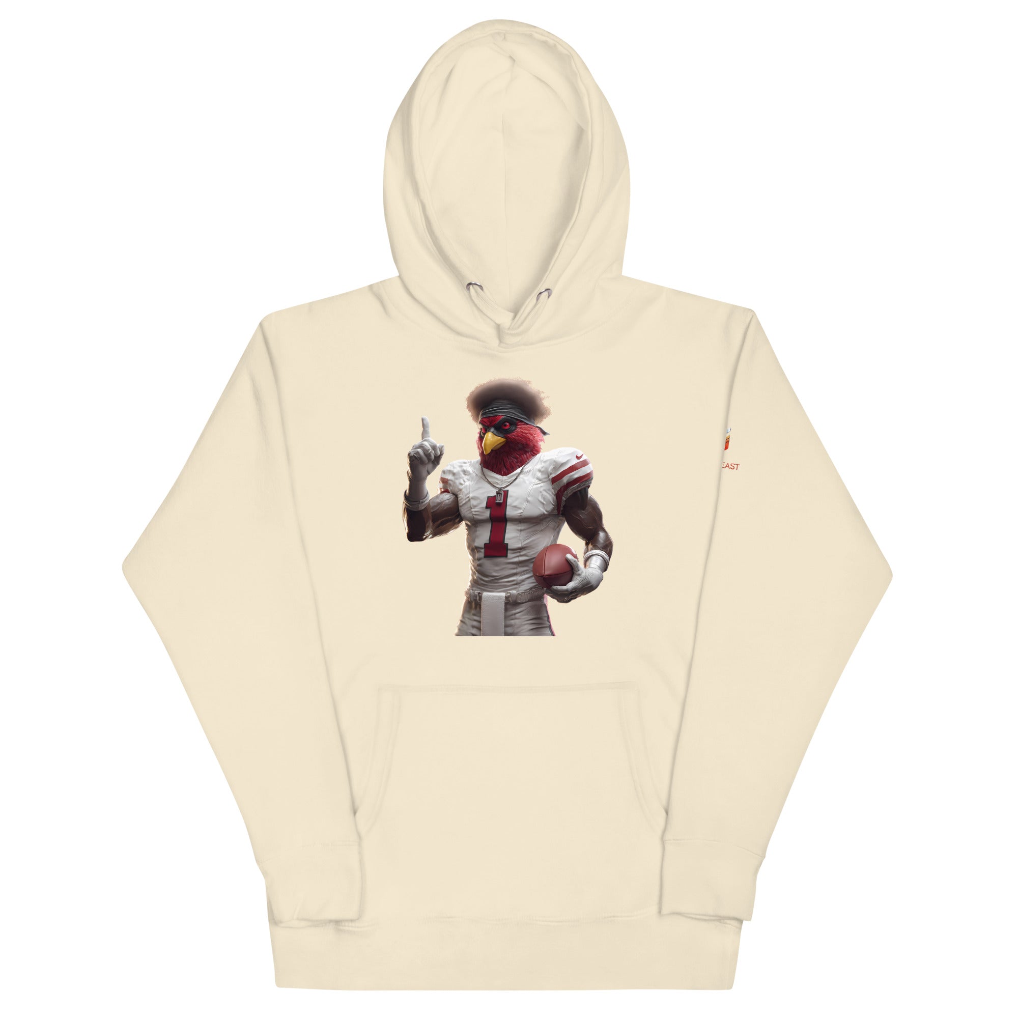 Cardinal 5 Men Unisex Hoodie Bone
