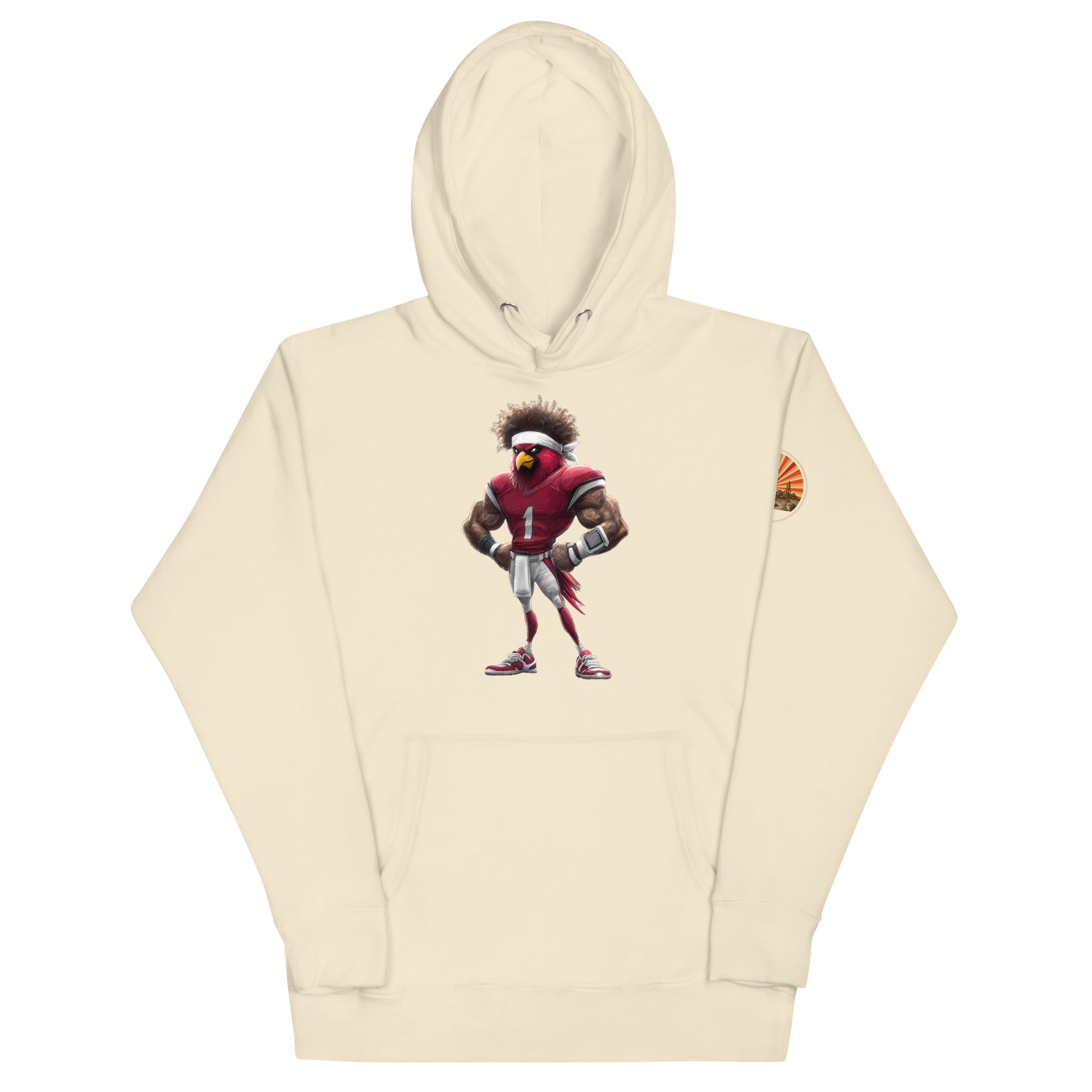 Cardinal 1 Men Unisex Hoodie Bone