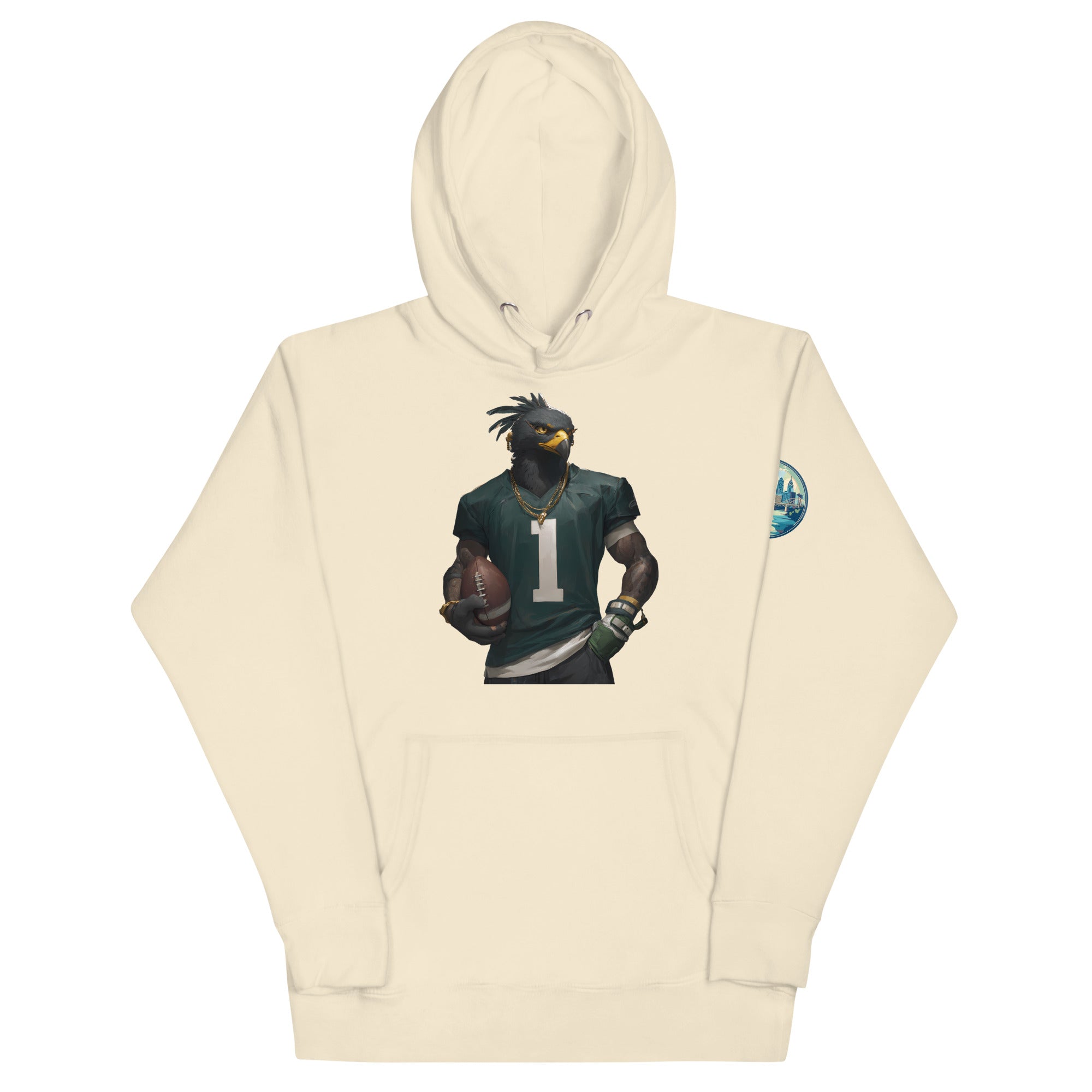 Eagle 6 M Unisex Hoodie Bone