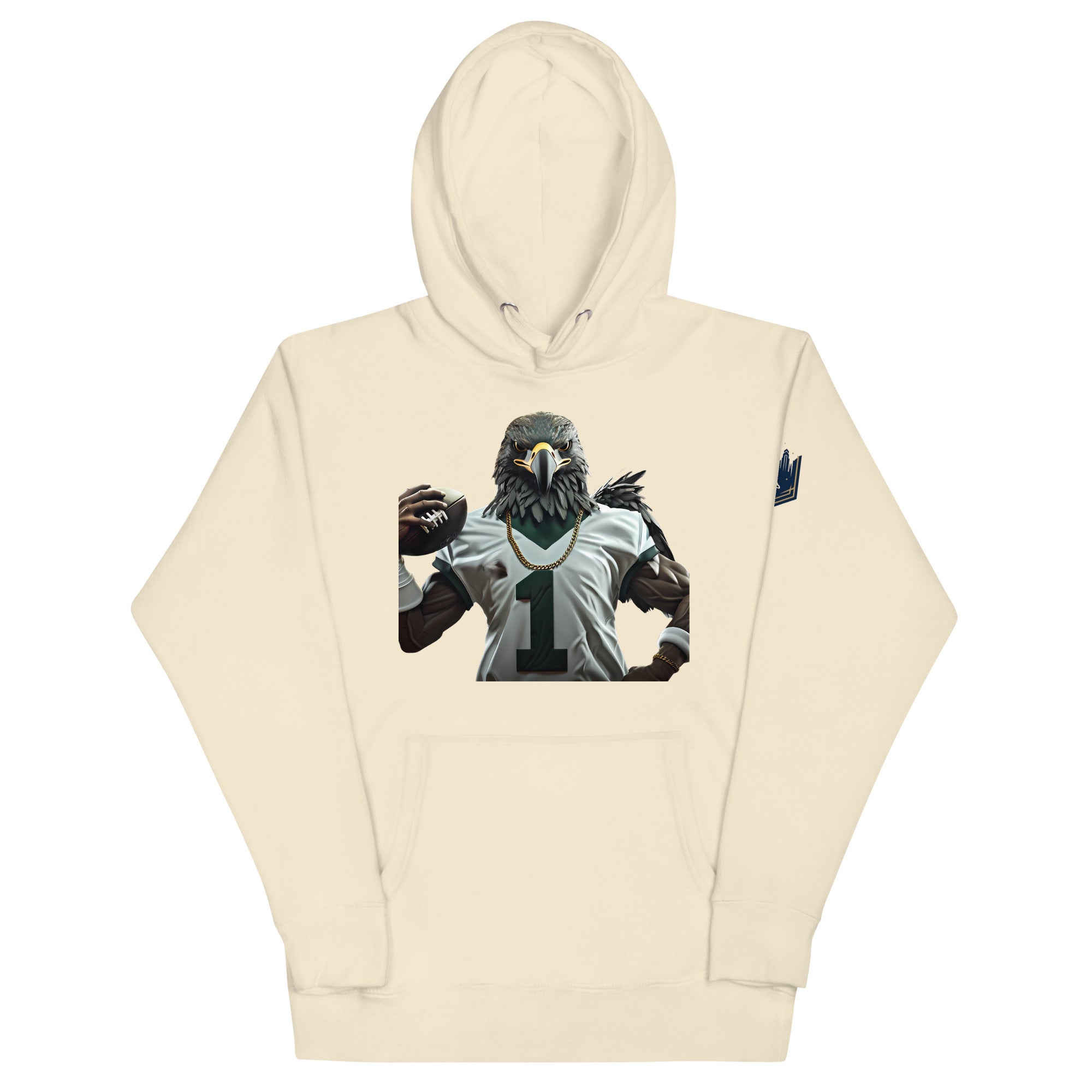 Eagle 10 m Unisex Hoodie Bone