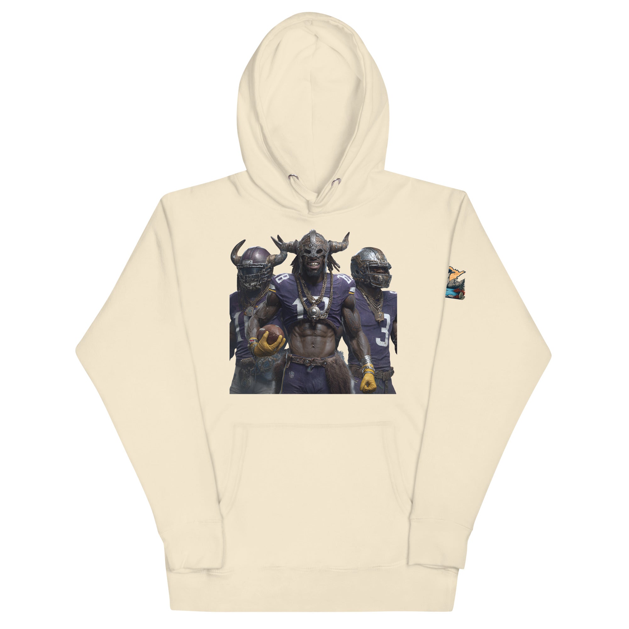 Viking 5 M Unisex Hoodie Bone
