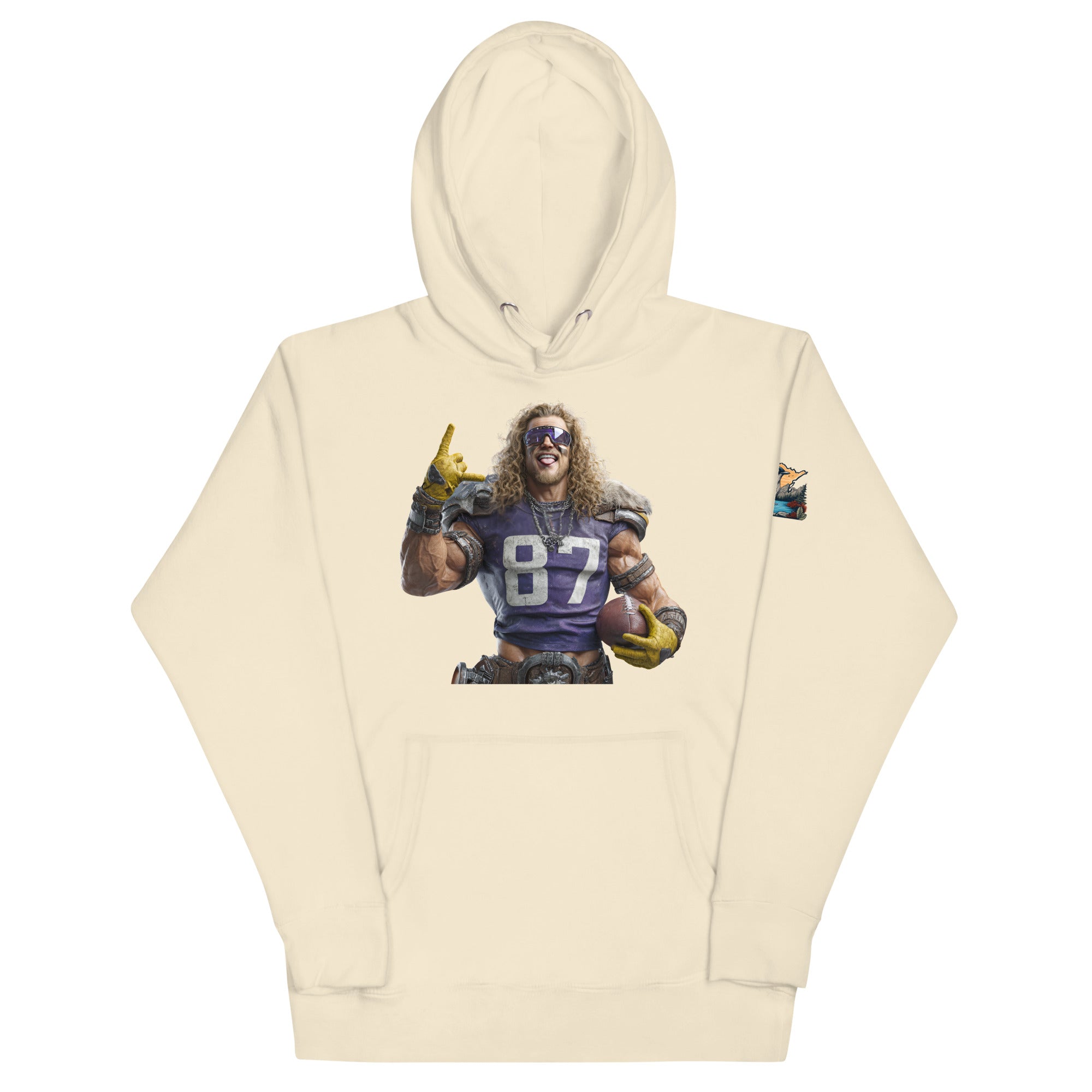 Viking 6 M Unisex Hoodie Bone
