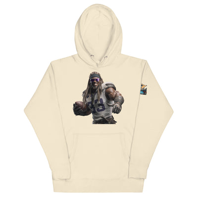 Viking 8 M Unisex Hoodie Bone