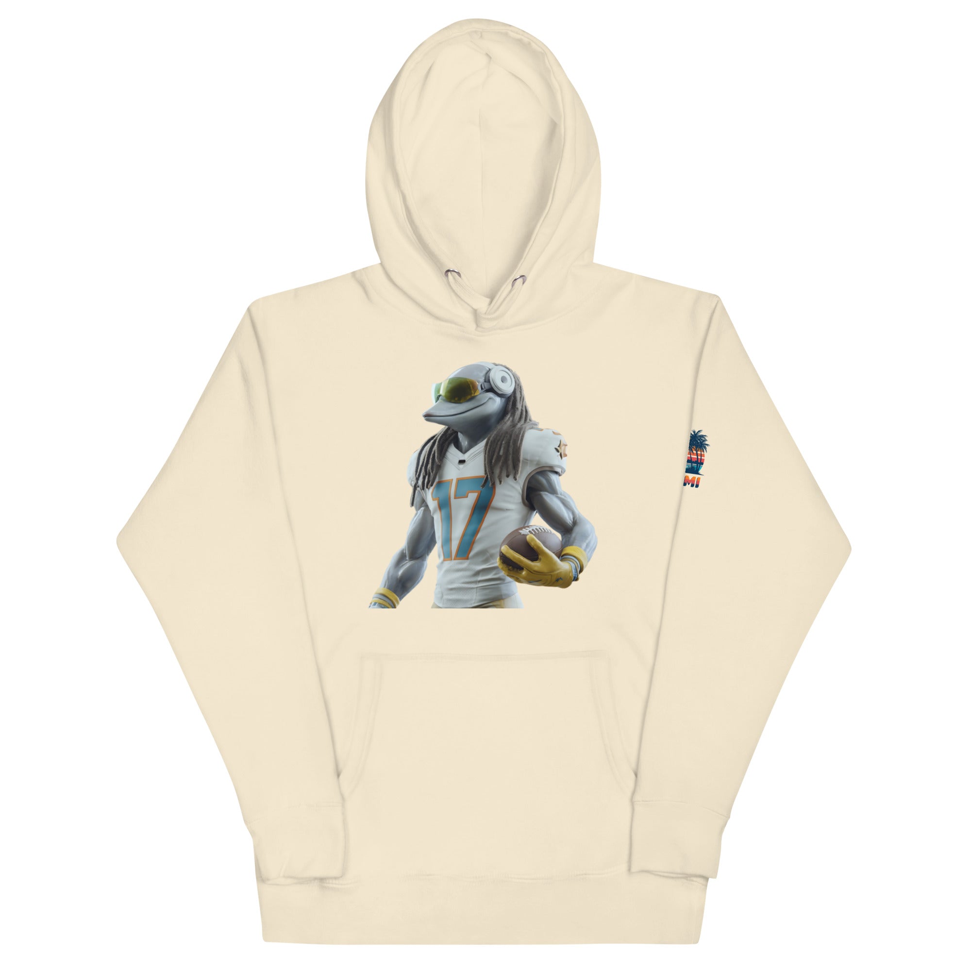 Dolphin 5 M Unisex Hoodie Bone