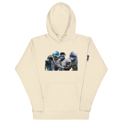 Dolphin 12 M Unisex Hoodie Bone