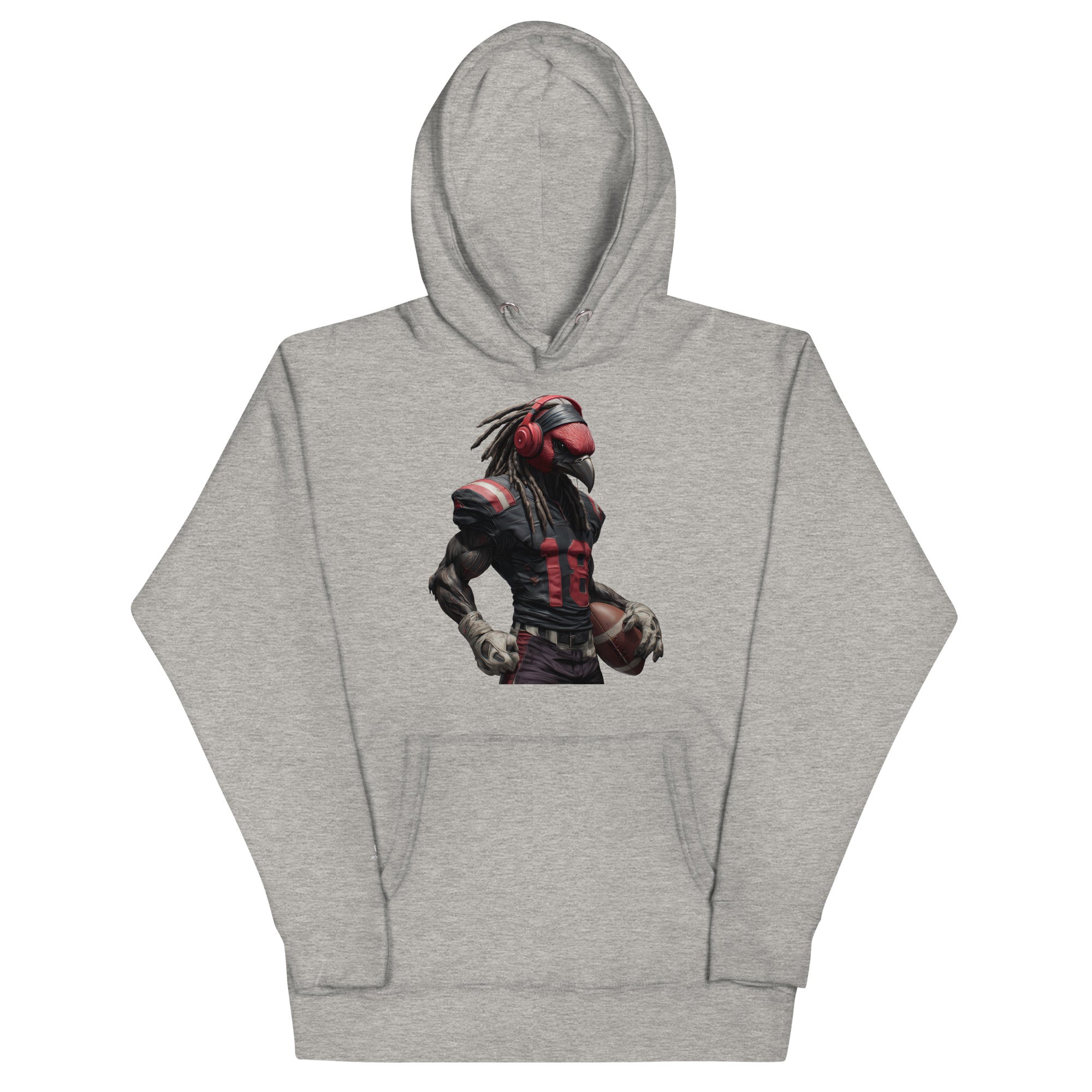 Cardinal 3 Men Unisex Hoodie Carbon Grey