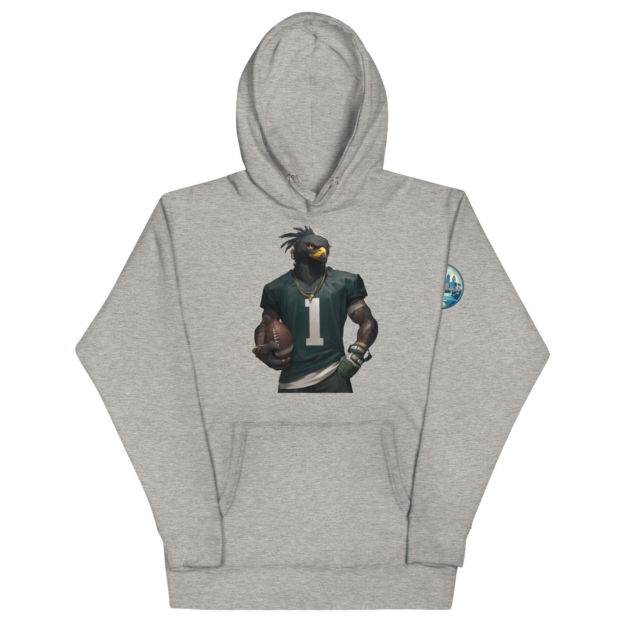 Eagle 6 M Unisex Hoodie Carbon Grey