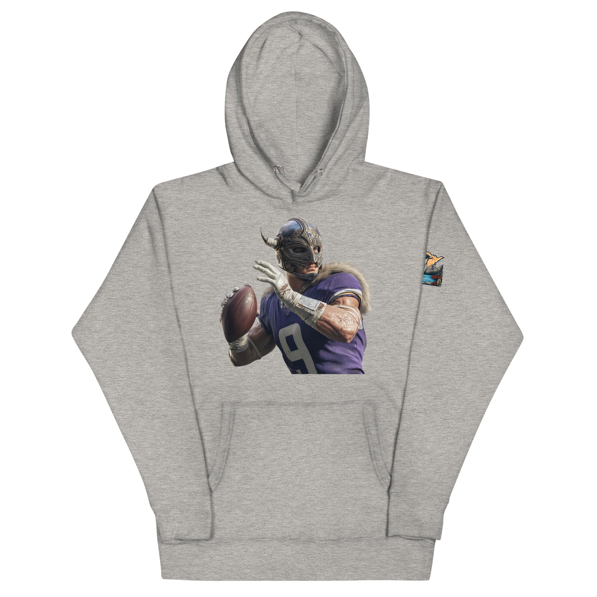 Viking 1 M Unisex Hoodie Carbon Grey