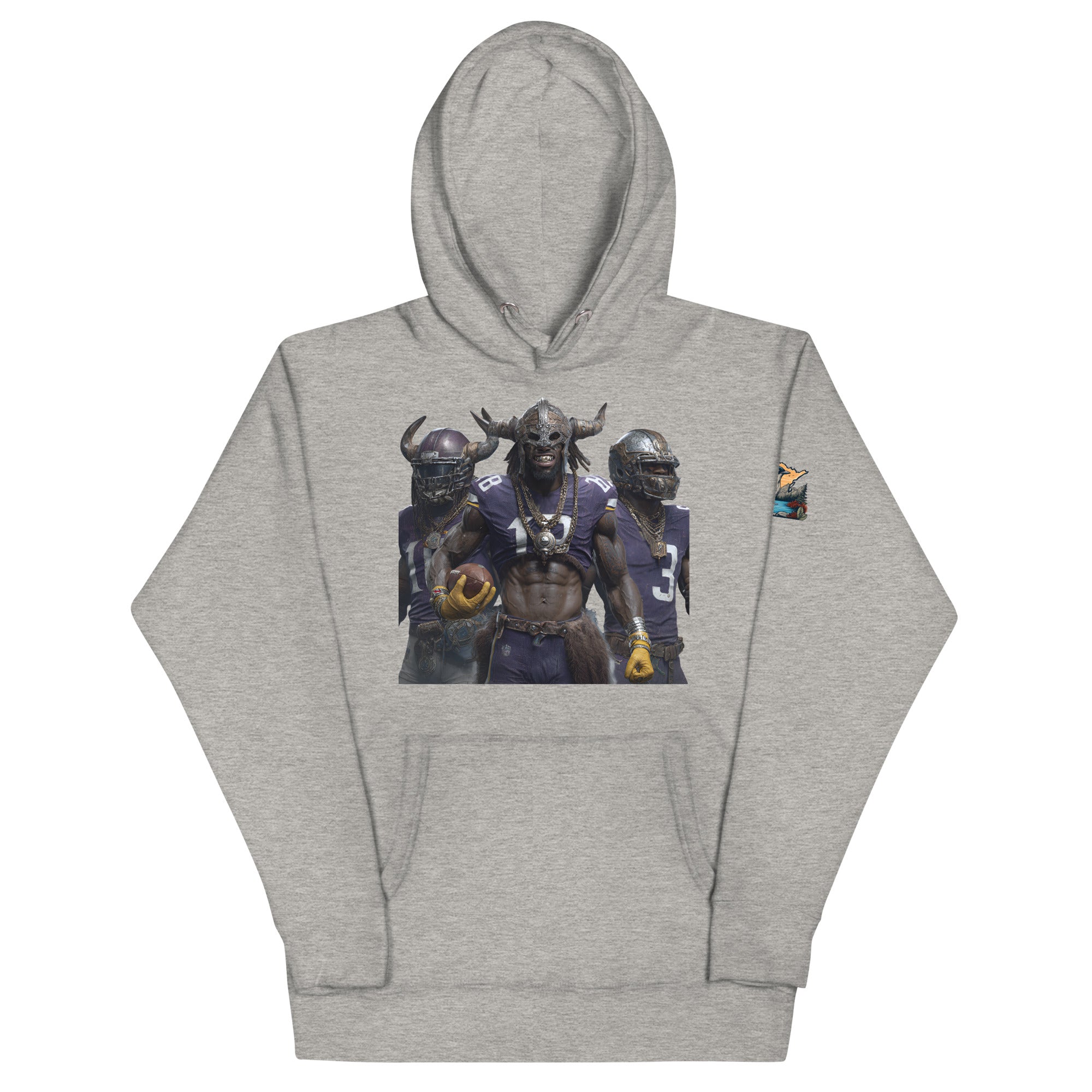 Viking 5 M Unisex Hoodie Carbon Grey