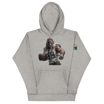 Viking 8 M Unisex Hoodie Carbon Grey