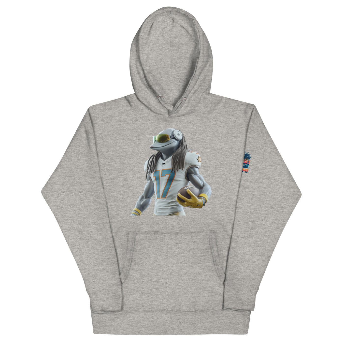 Dolphin 5 M Unisex Hoodie Carbon Grey