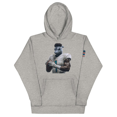 Dolphin 7 M Unisex Hoodie Carbon Grey